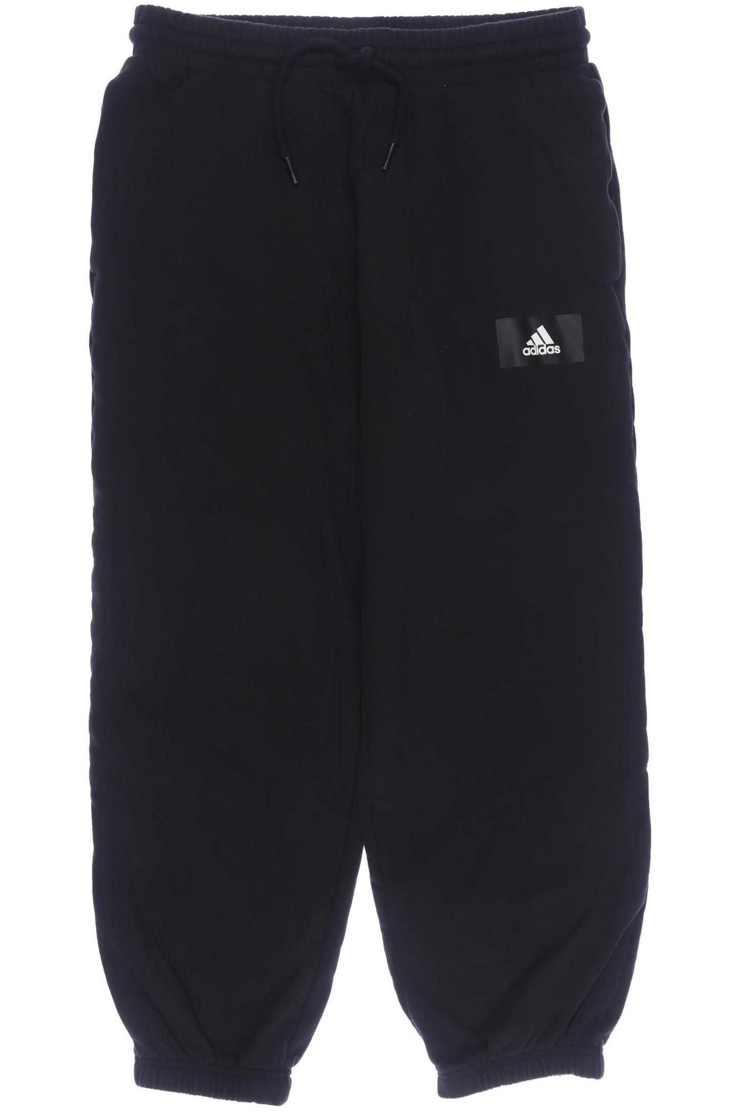 

adidas Herren Stoffhose, schwarz, Gr. 146