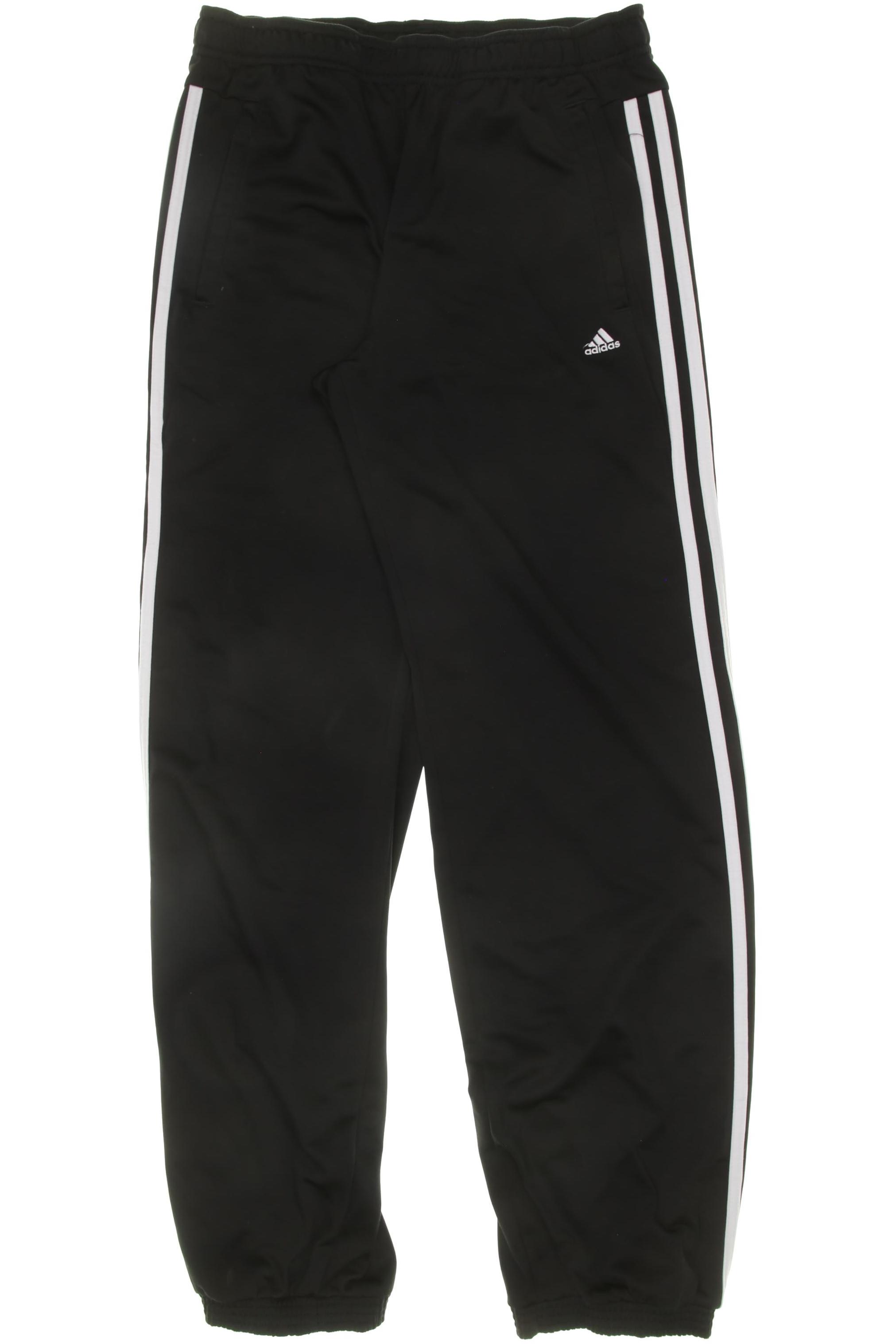 

adidas Herren Stoffhose, schwarz, Gr. 164