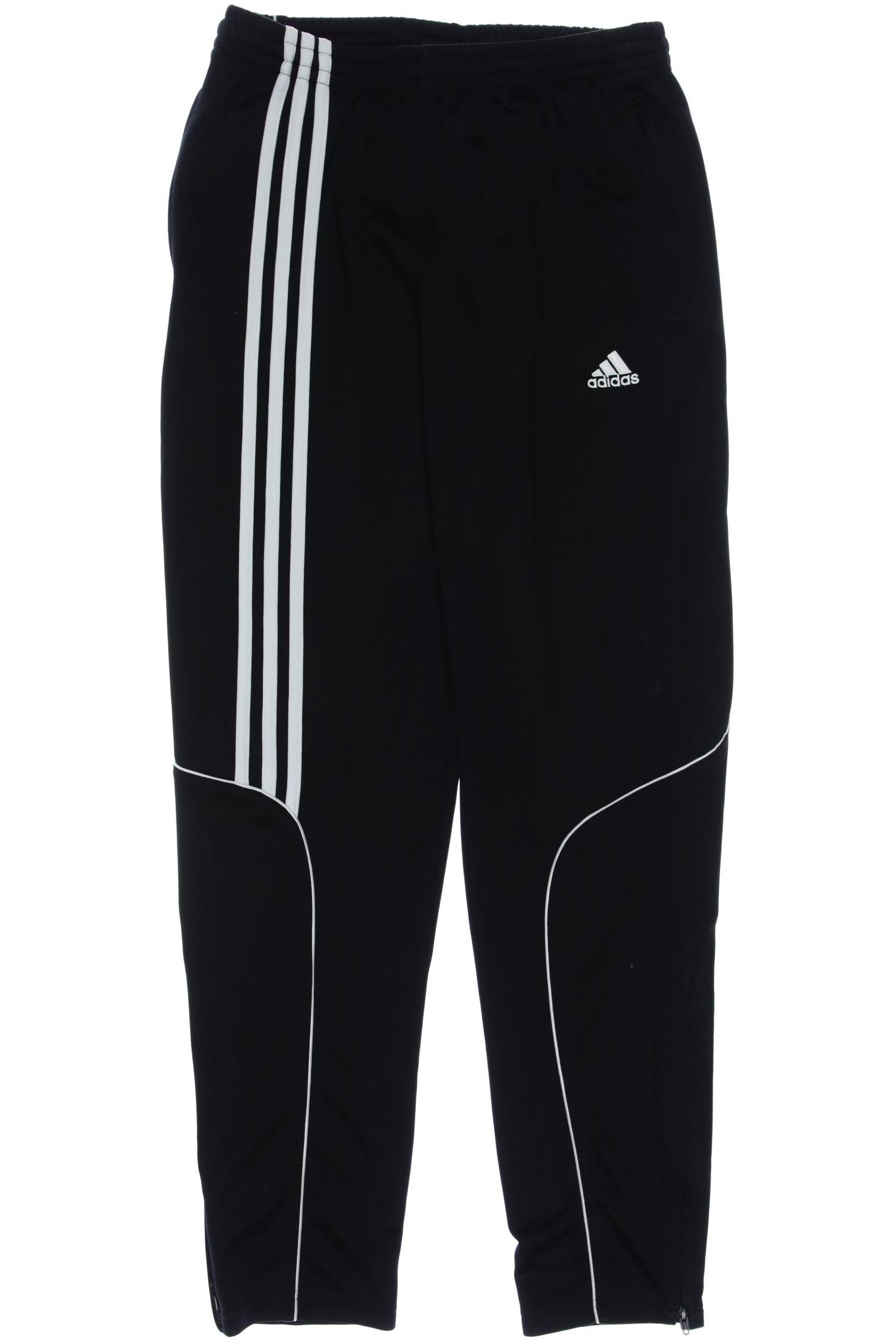 

adidas Herren Stoffhose, schwarz, Gr. 176