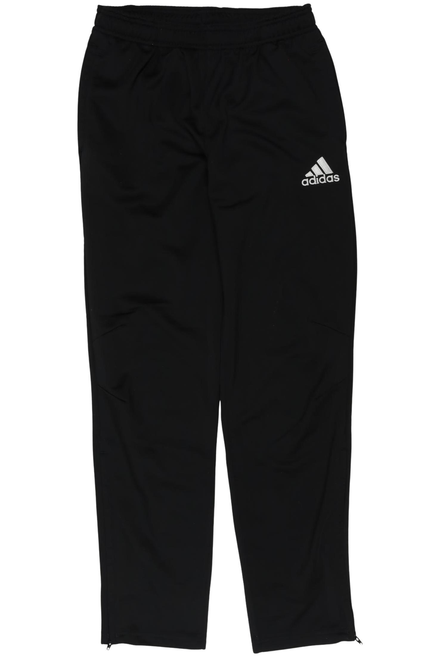 

adidas Jungen Stoffhose, schwarz, Gr. 164