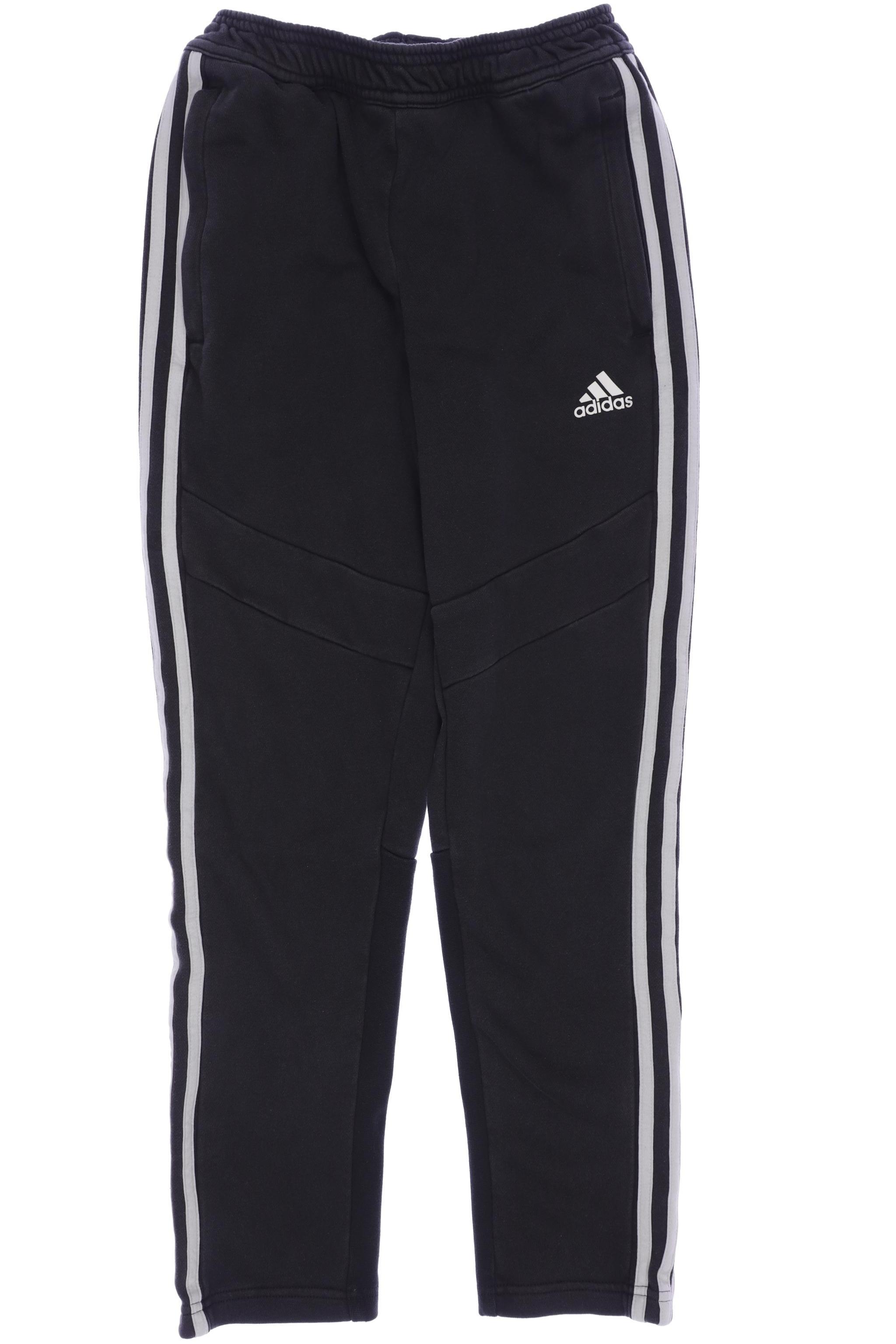 

adidas Herren Stoffhose, schwarz, Gr. 152