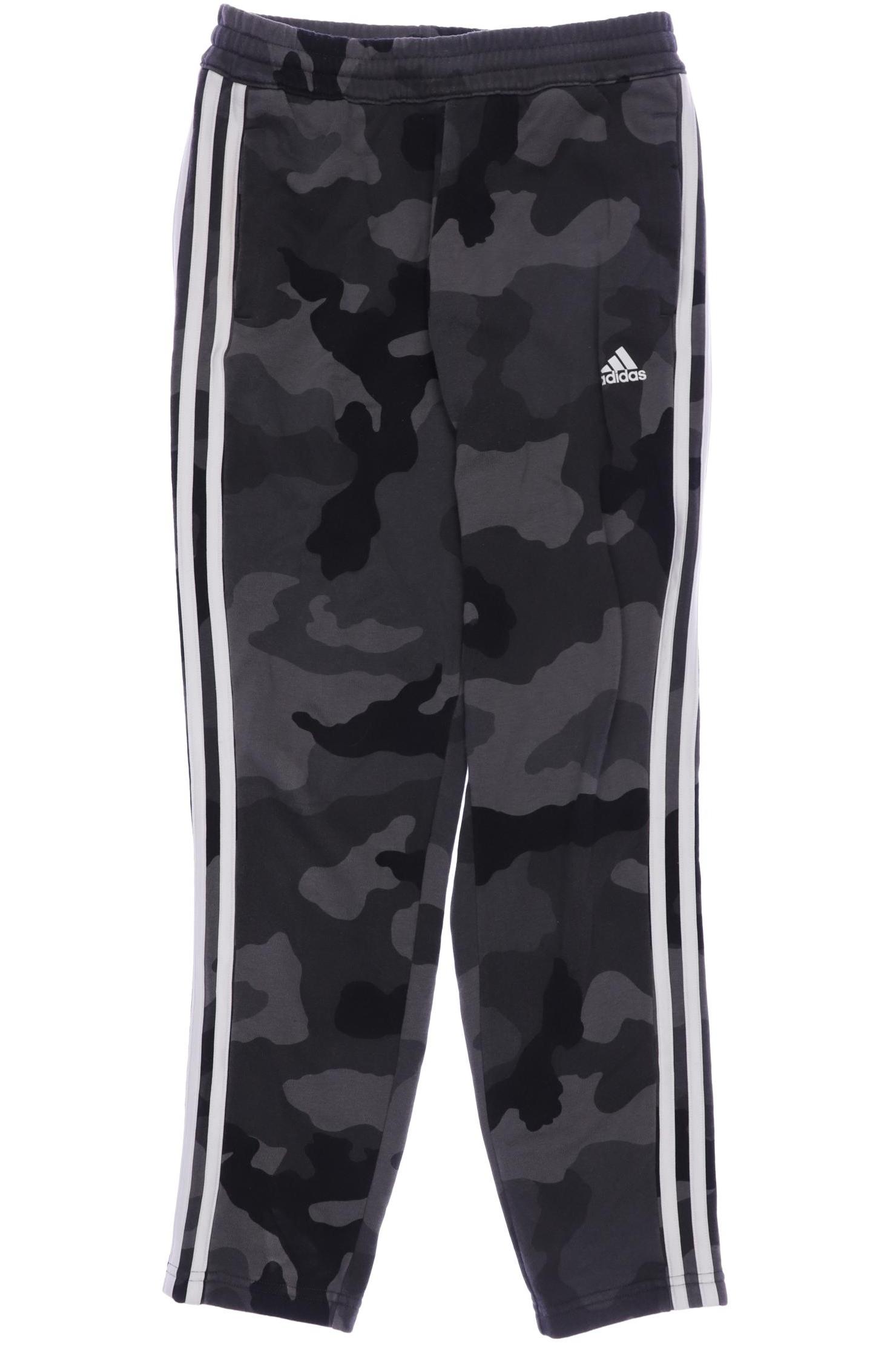 

adidas Herren Stoffhose, grau, Gr. 152