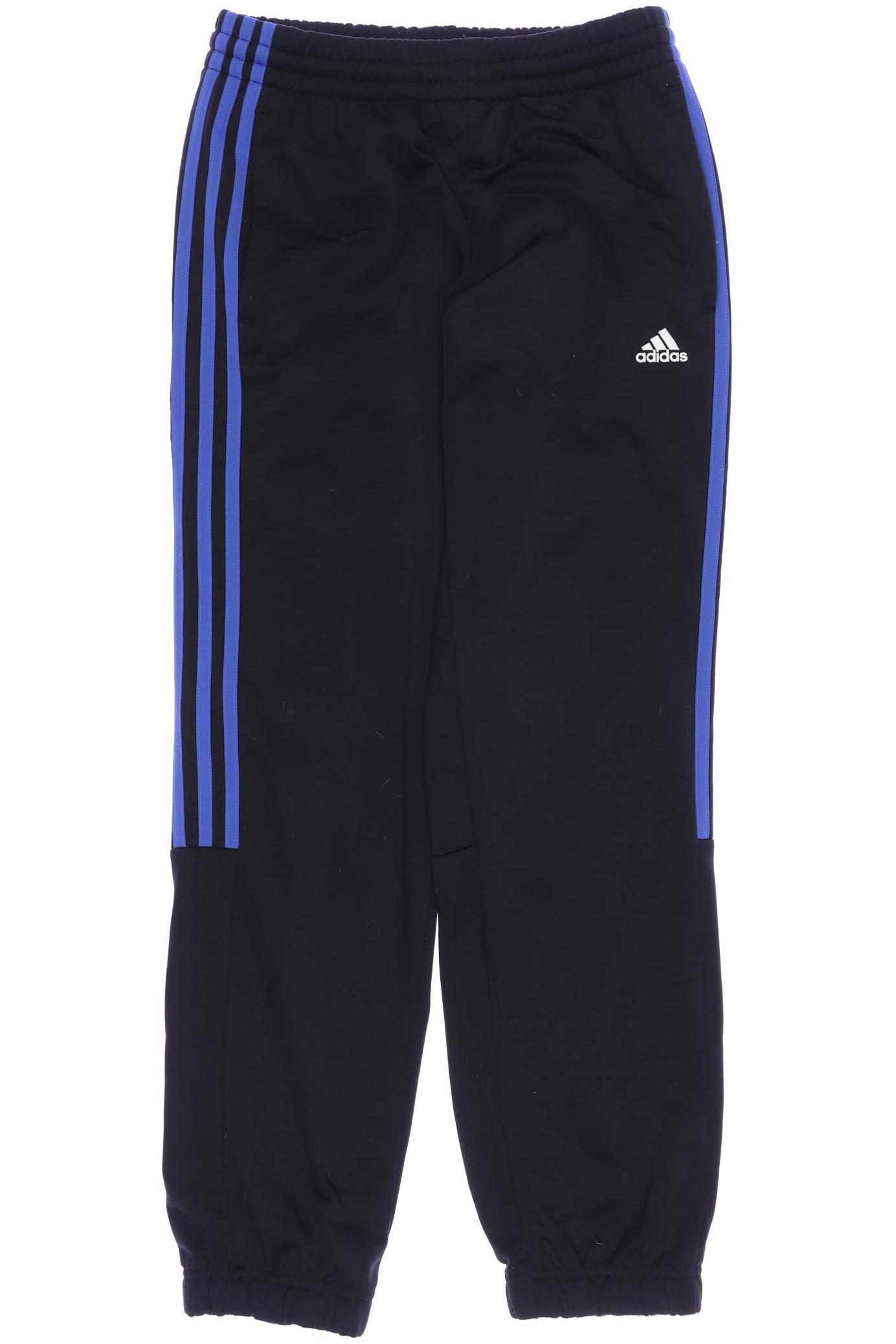 

adidas Herren Stoffhose, schwarz, Gr. 152