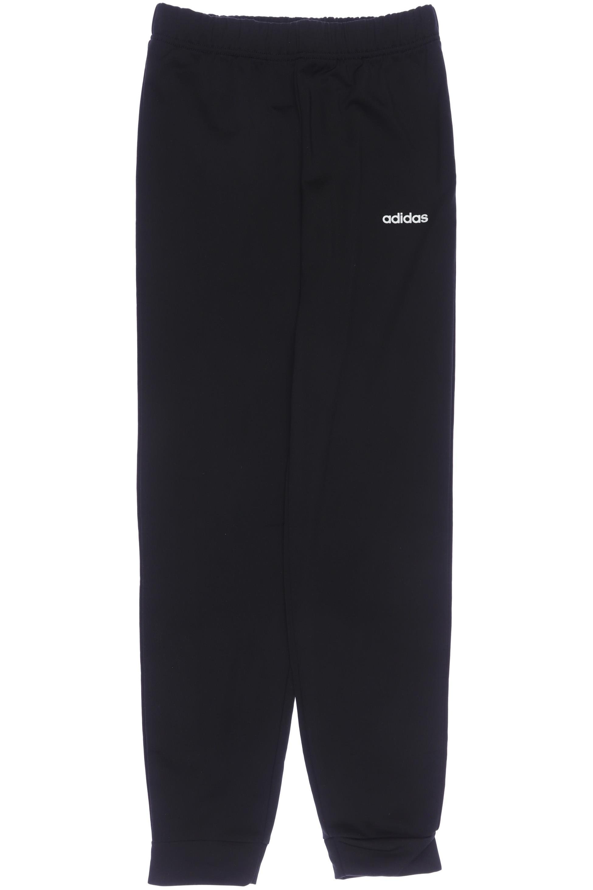 

adidas Herren Stoffhose, schwarz, Gr. 164