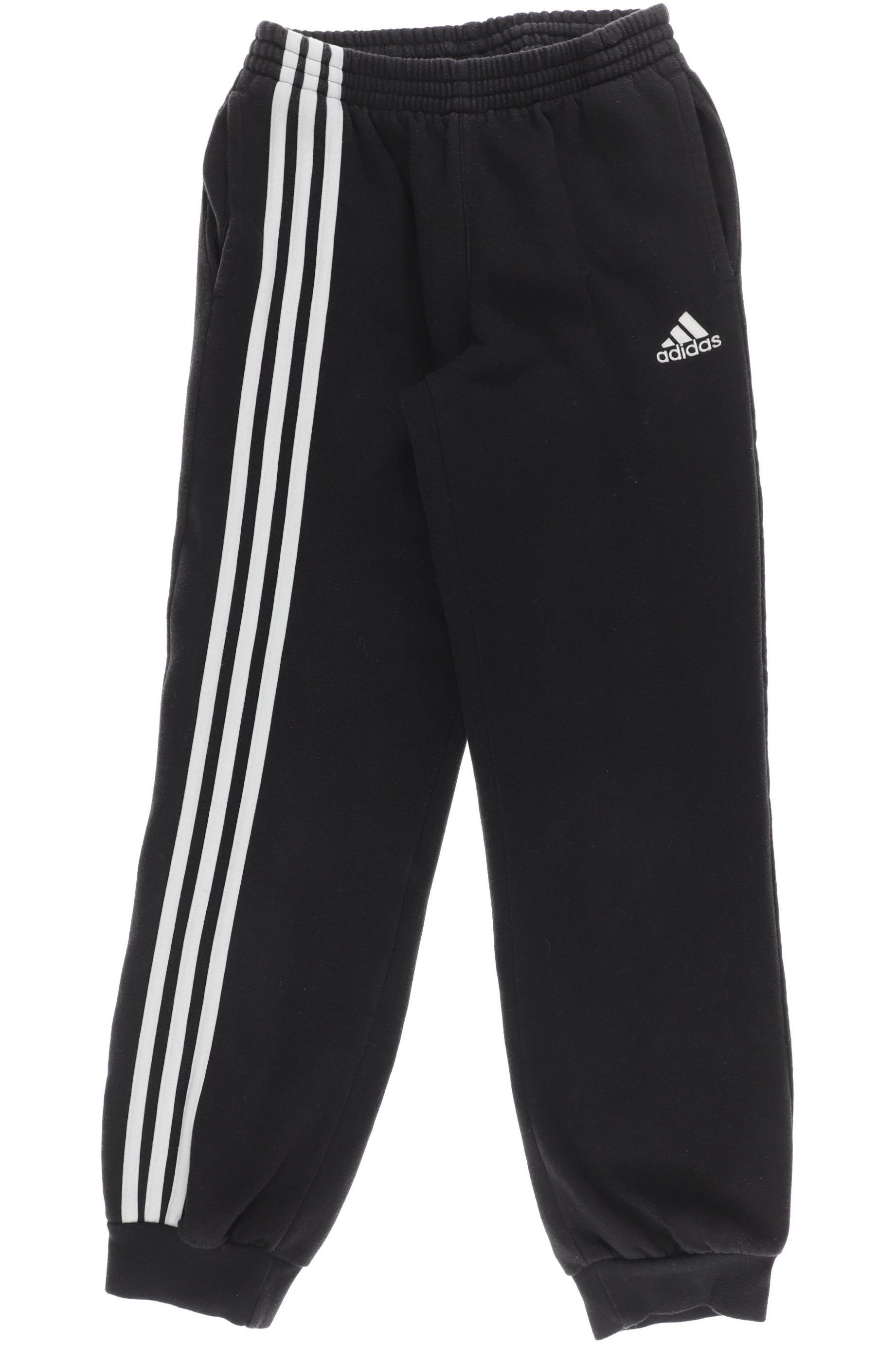 

adidas Jungen Stoffhose, schwarz, Gr. 140