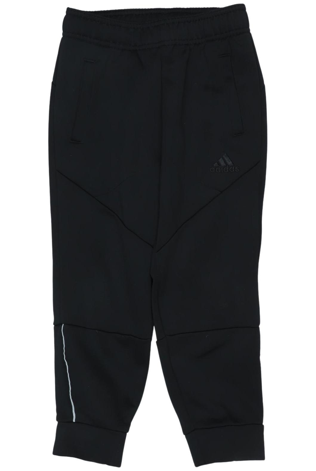 

adidas Herren Stoffhose, schwarz, Gr. 116