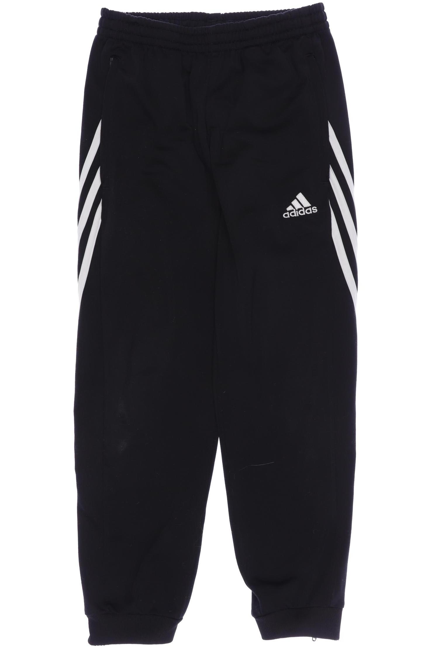 

adidas Herren Stoffhose, schwarz, Gr. 140