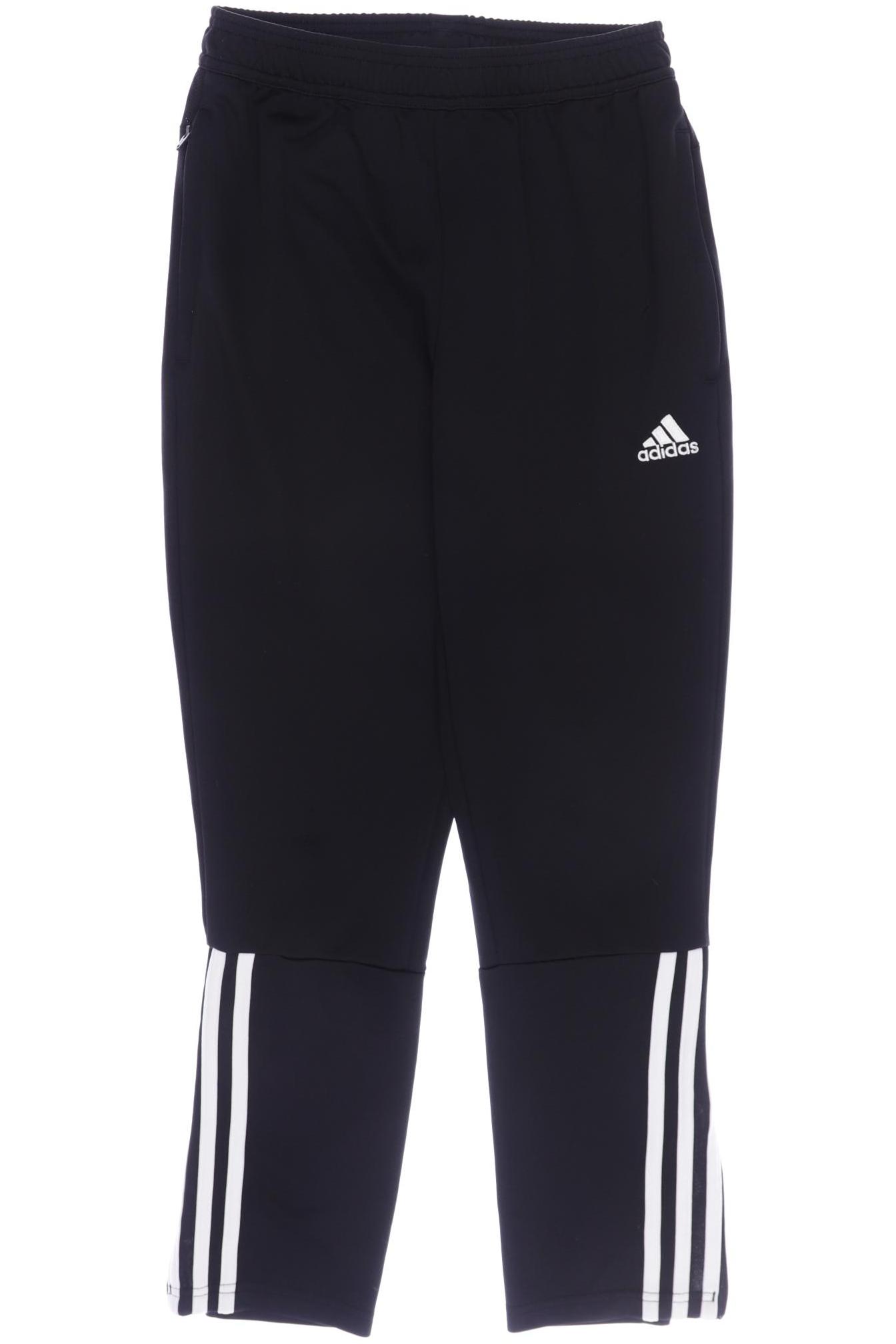 

adidas Herren Stoffhose, schwarz, Gr. 152