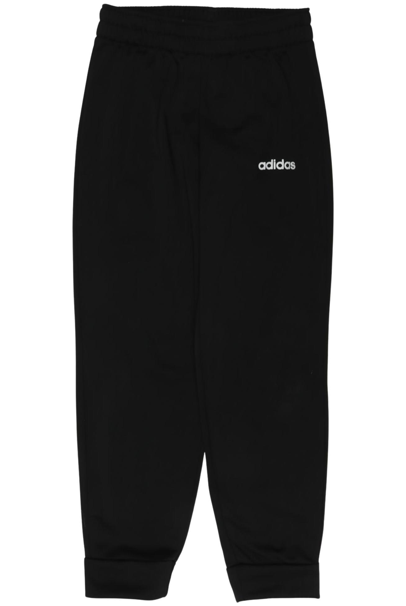 

adidas Jungen Stoffhose, schwarz, Gr. 128