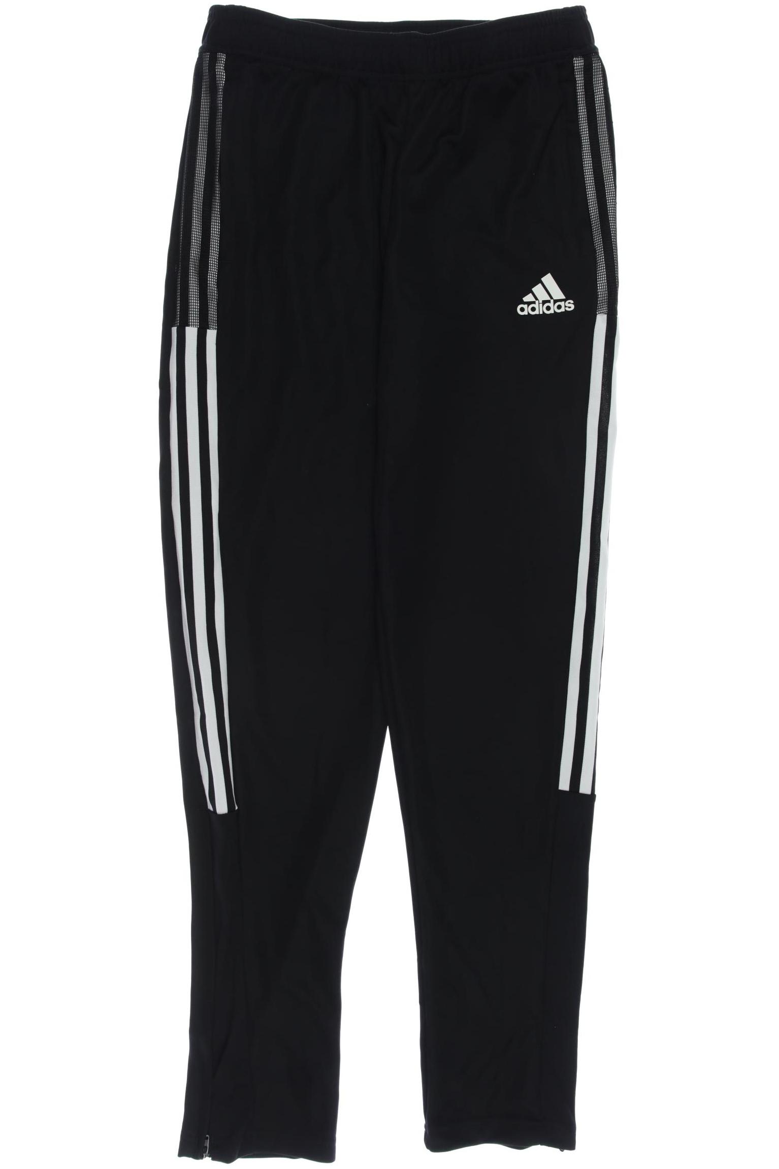 

adidas Herren Stoffhose, schwarz, Gr. 176