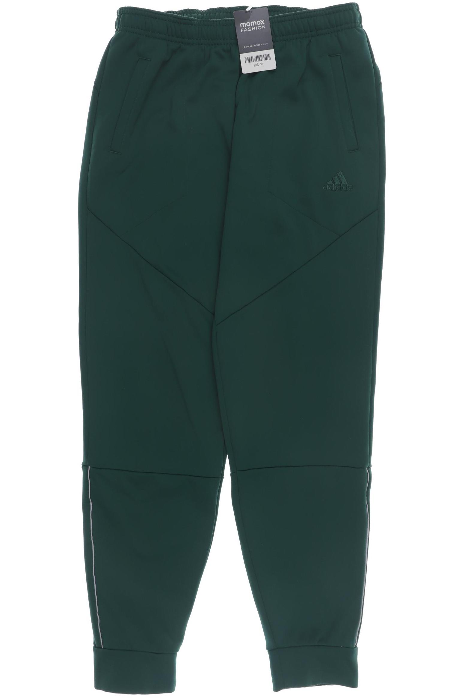 

adidas Herren Stoffhose, grün, Gr. 164