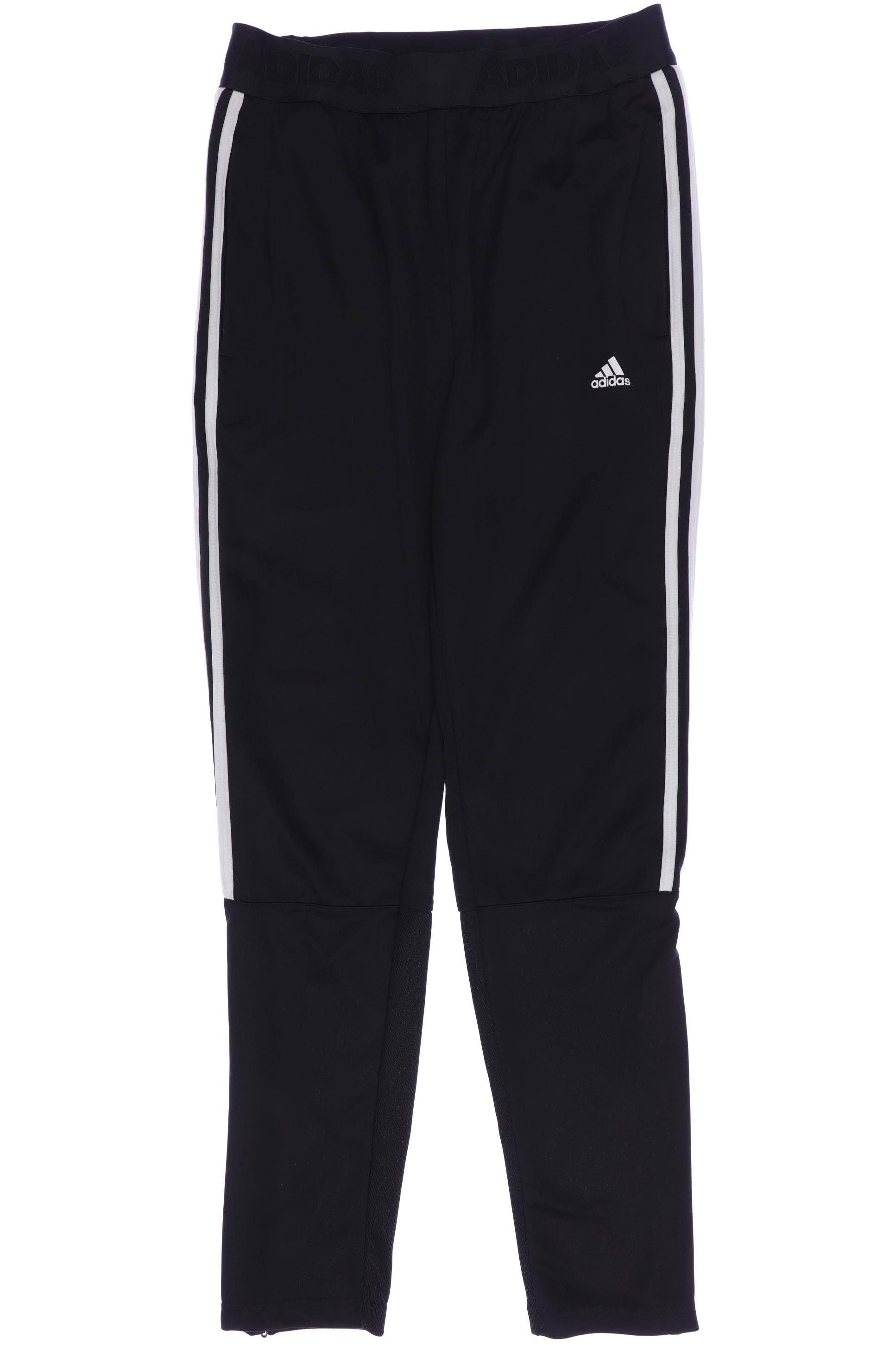 

adidas Herren Stoffhose, schwarz, Gr. 176