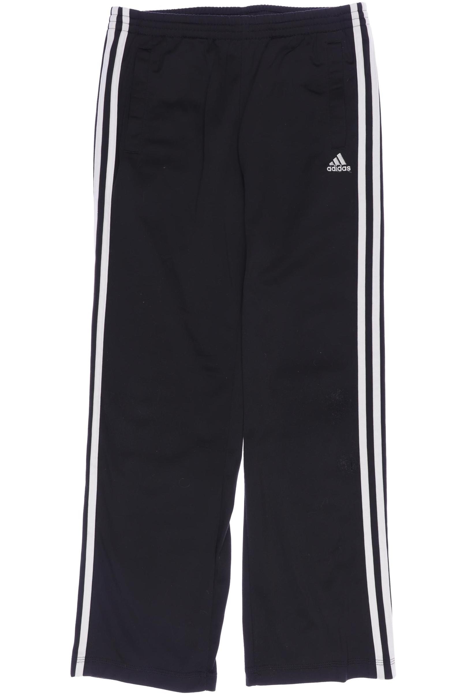 

adidas Herren Stoffhose, schwarz, Gr. 152
