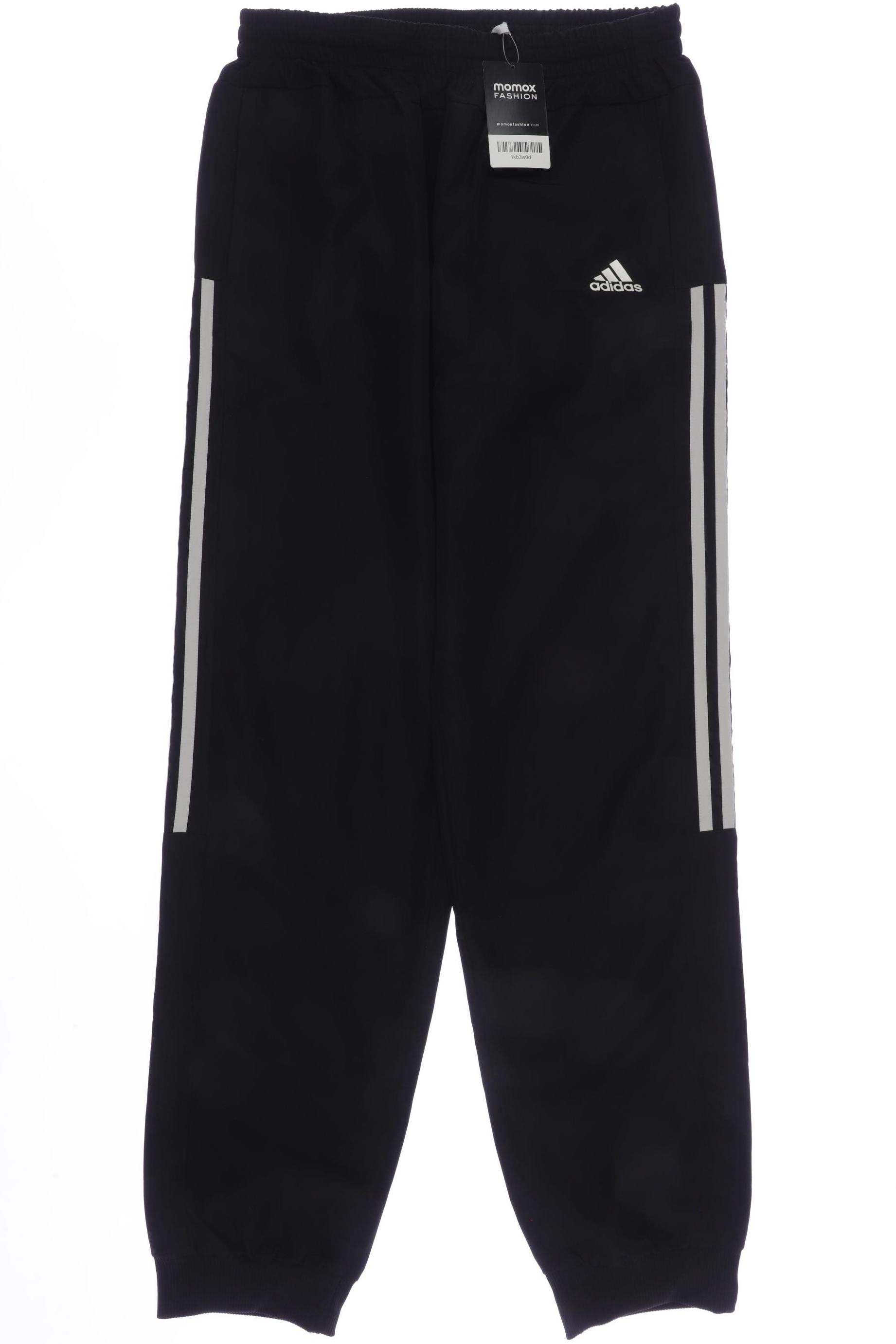 

adidas Herren Stoffhose, schwarz, Gr. 176