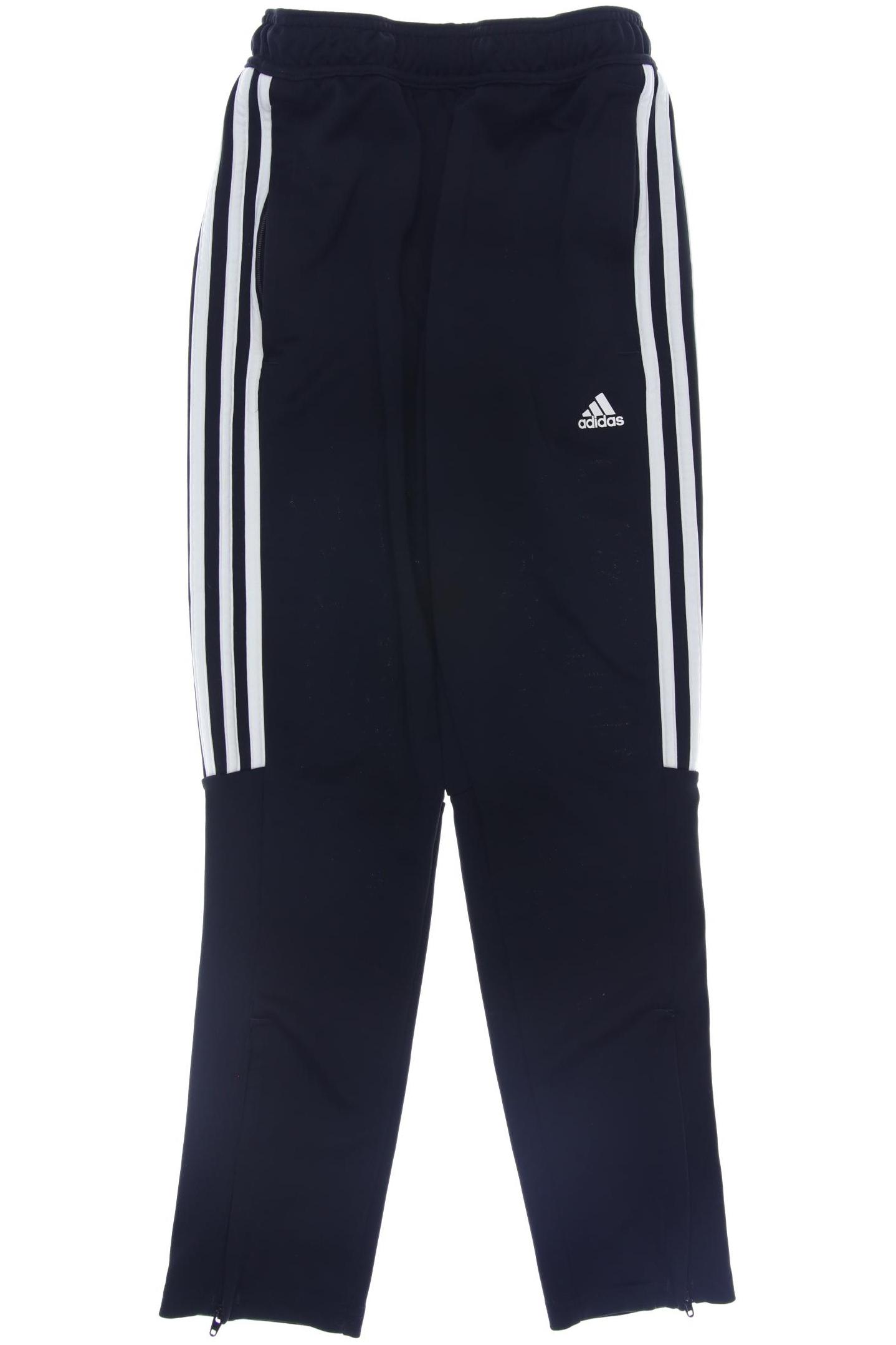 

adidas Herren Stoffhose, schwarz, Gr. 152