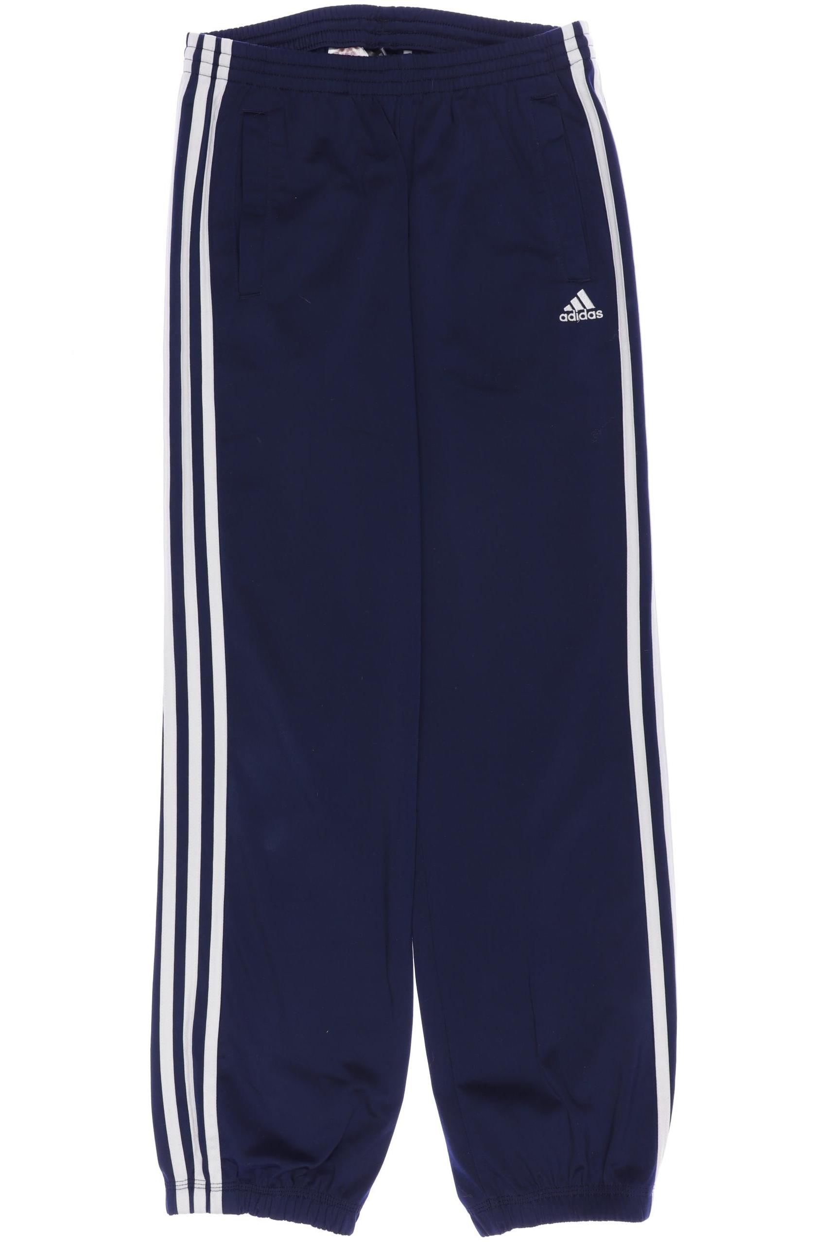

adidas Herren Stoffhose, marineblau, Gr. 152