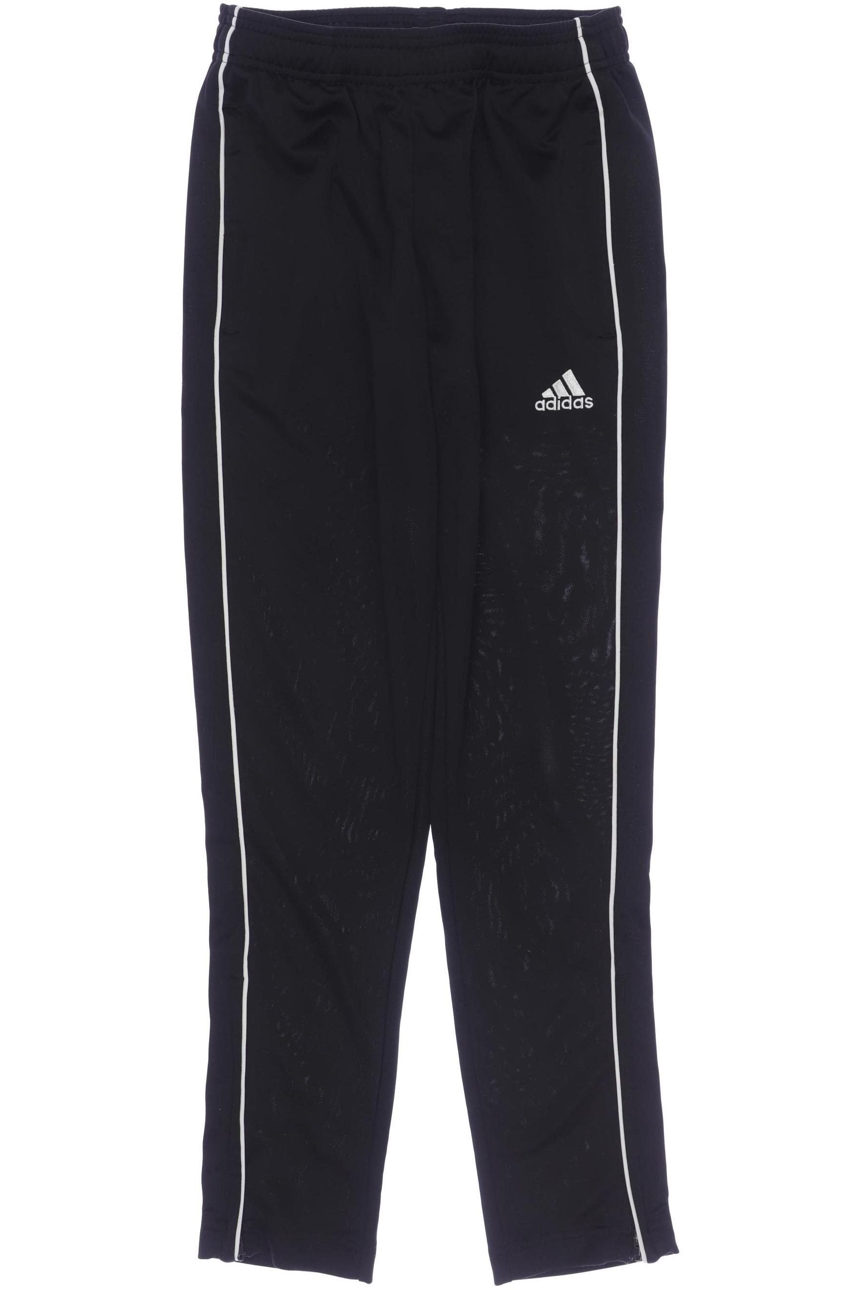 

adidas Herren Stoffhose, schwarz, Gr. 152