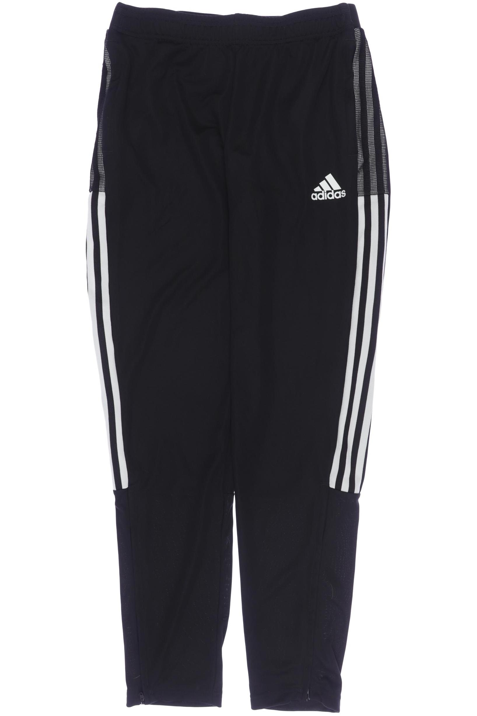 

adidas Herren Stoffhose, schwarz, Gr. 176