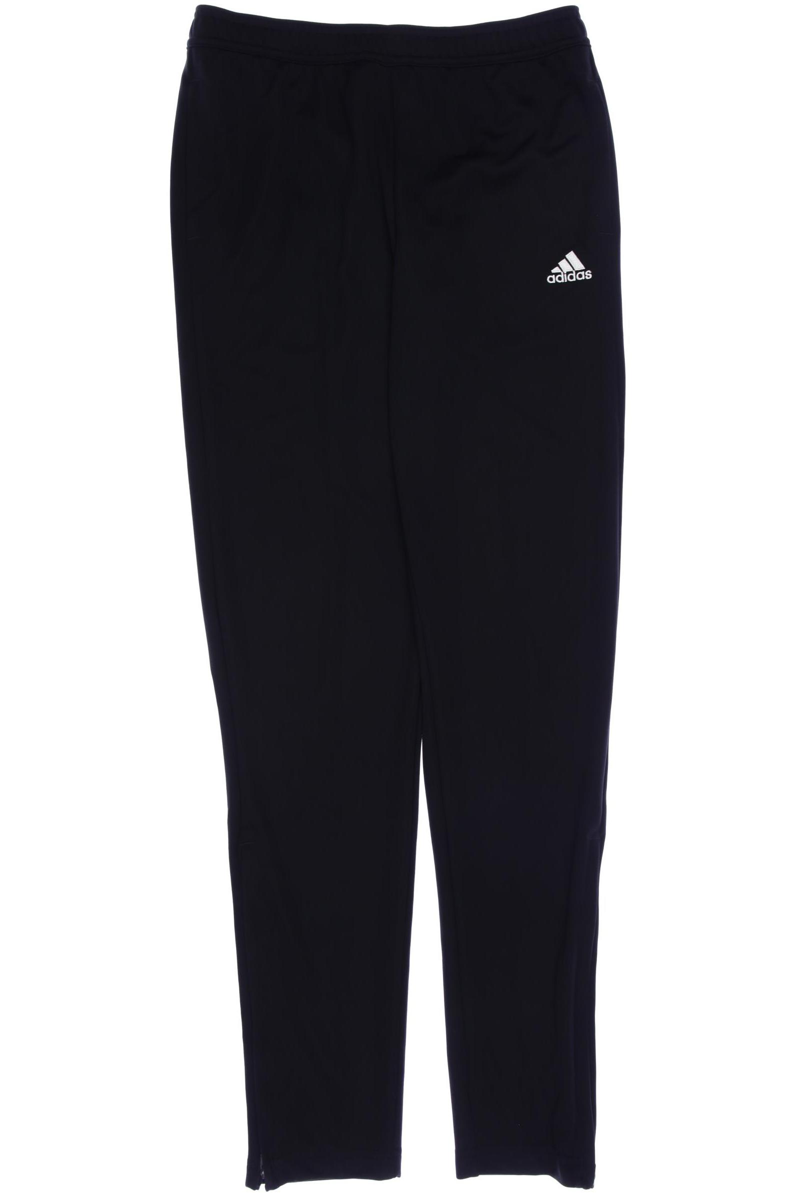 

adidas Herren Stoffhose, schwarz, Gr. 176