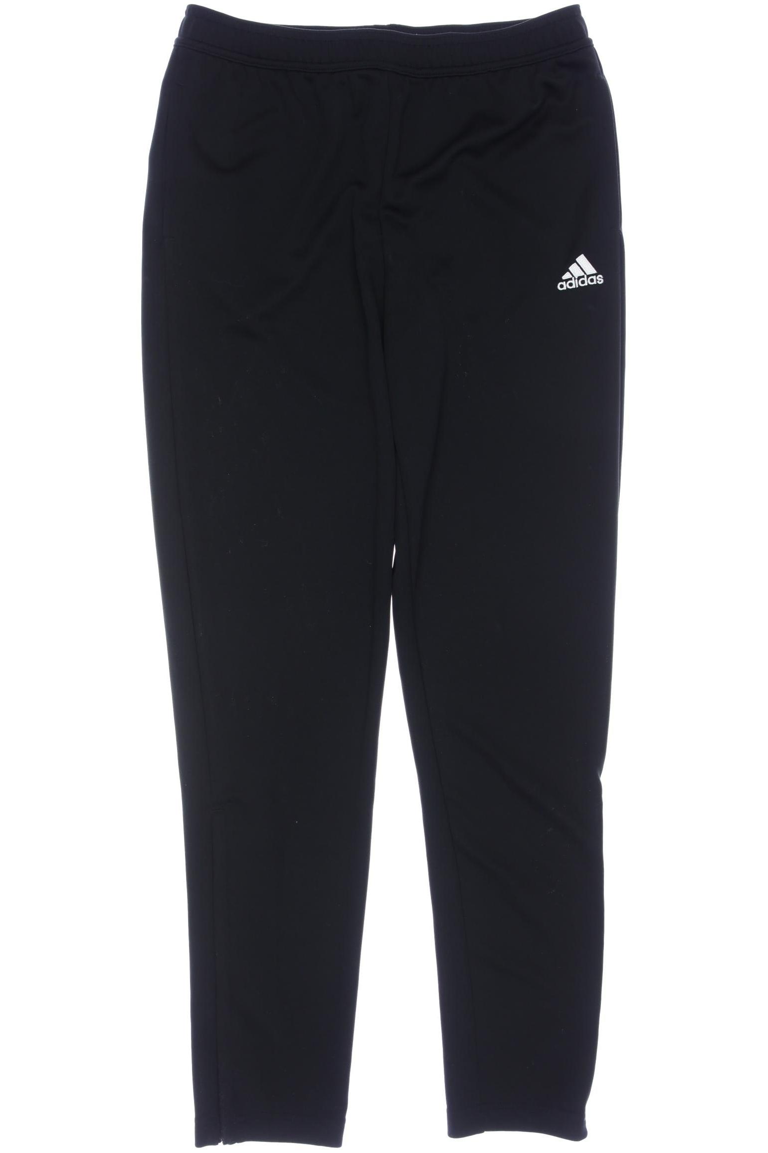 

adidas Herren Stoffhose, schwarz, Gr. 176