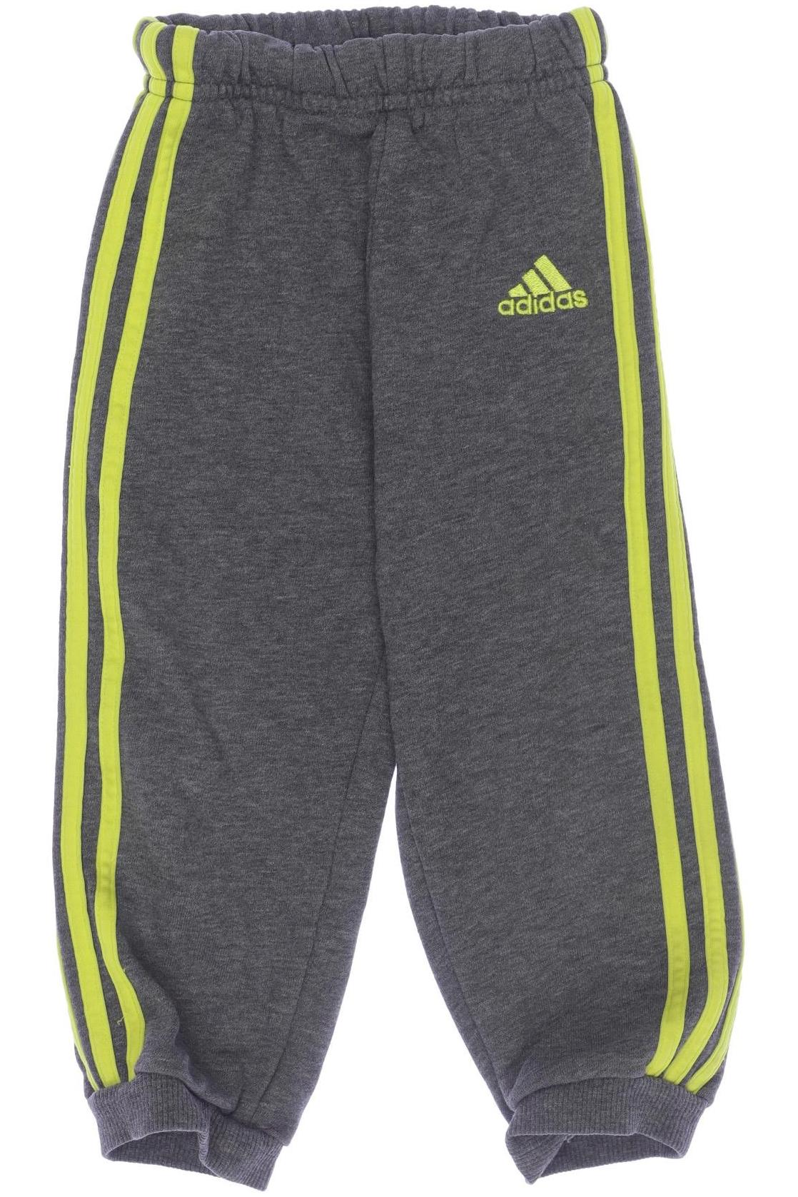 

adidas Jungen Stoffhose, grau, Gr. 86