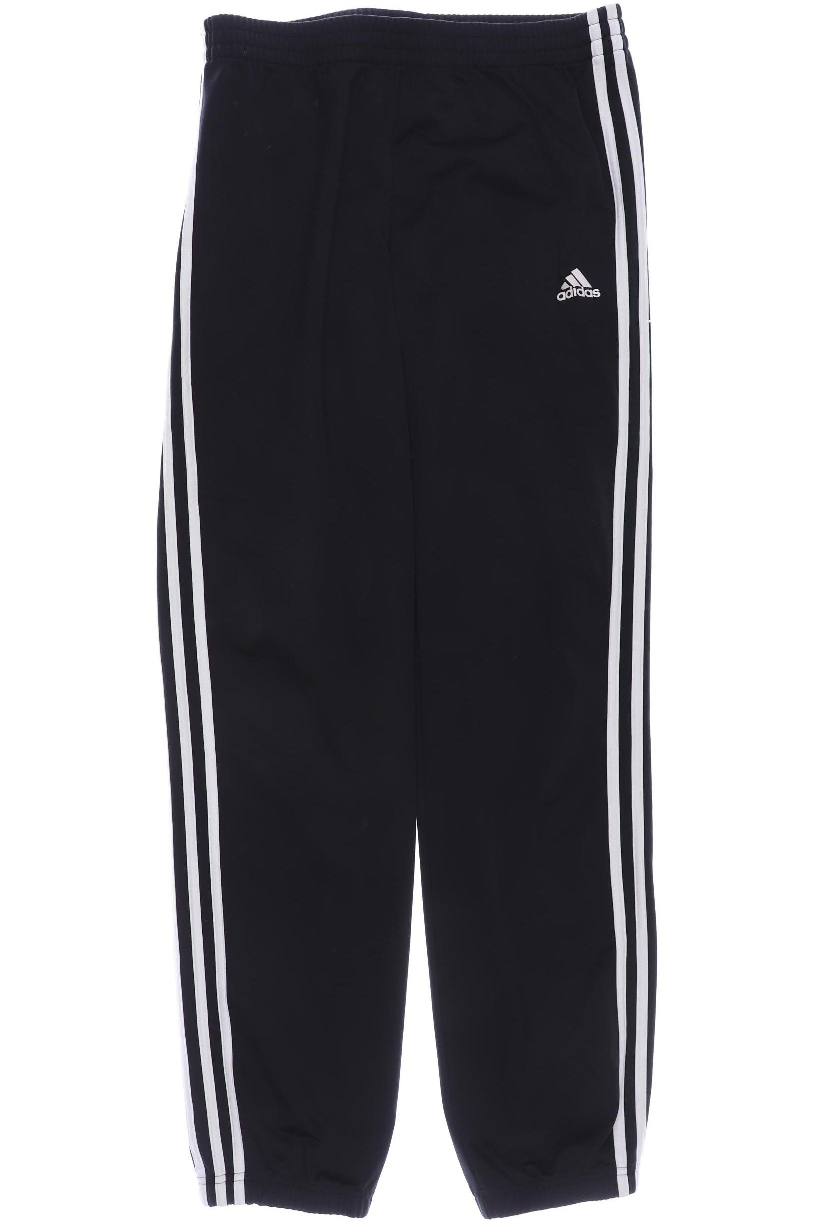 

adidas Herren Stoffhose, schwarz, Gr. 176