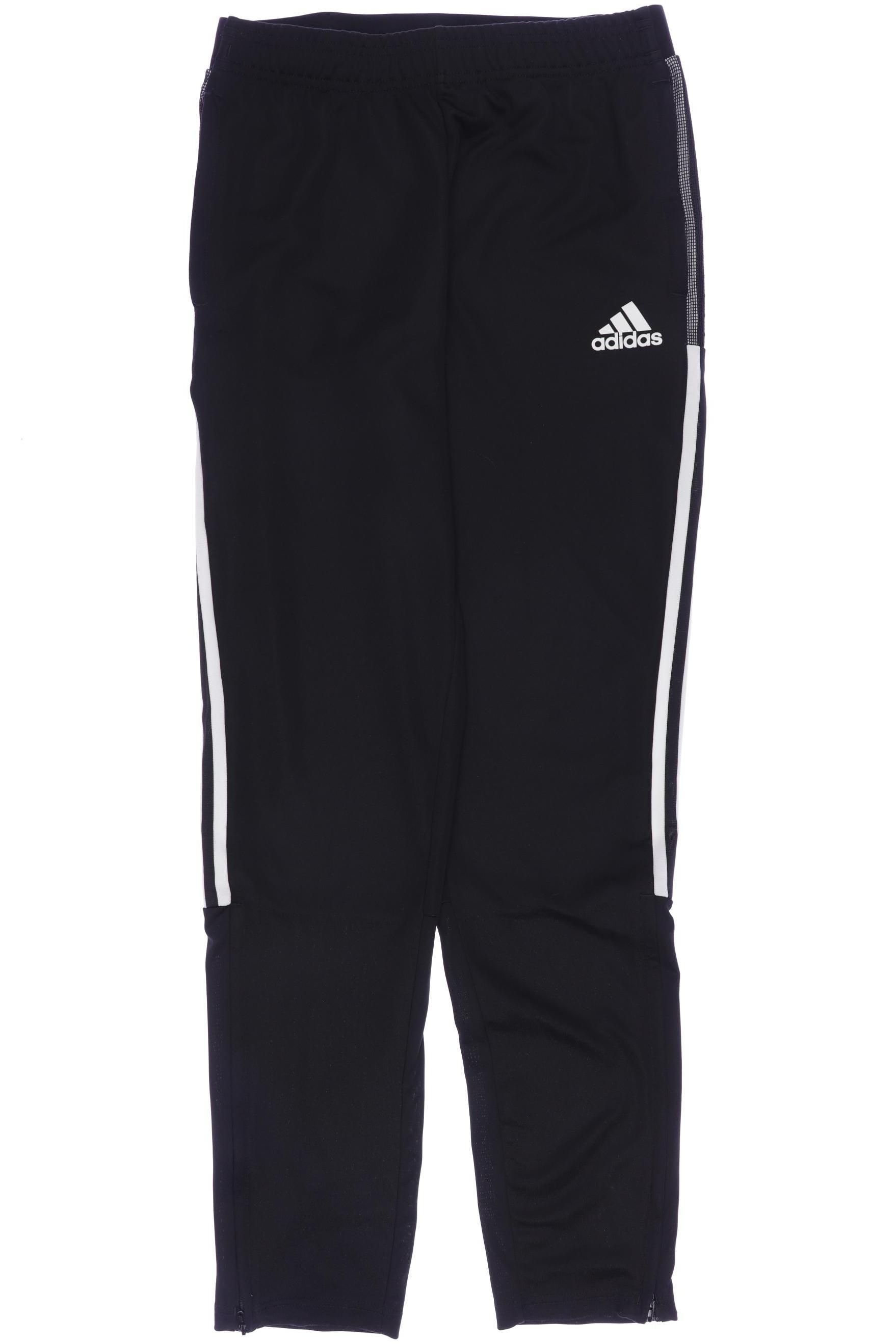 

adidas Herren Stoffhose, schwarz, Gr. 176