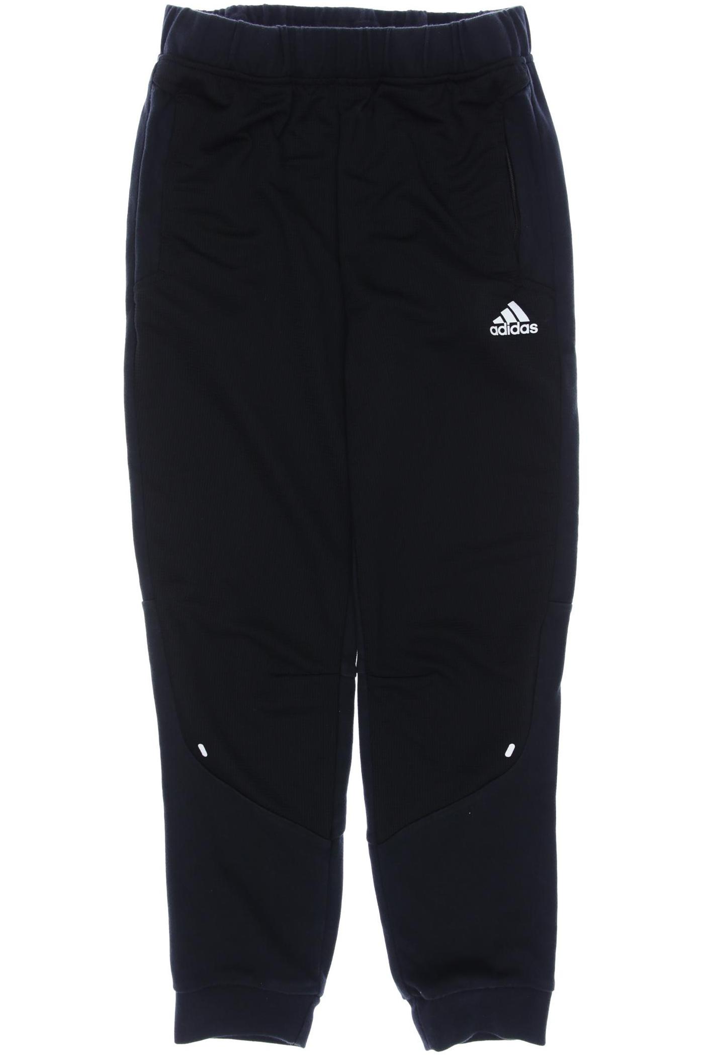 

adidas Herren Stoffhose, schwarz, Gr. 152