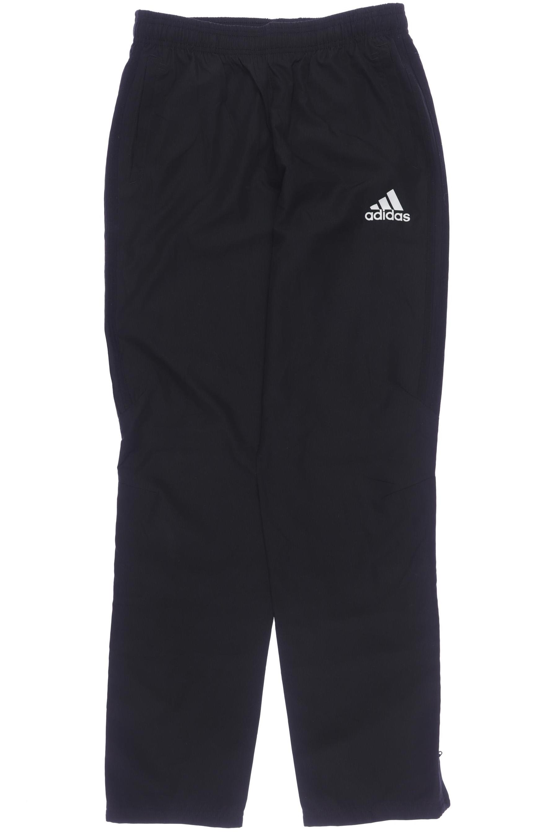 

adidas Herren Stoffhose, schwarz, Gr. 176