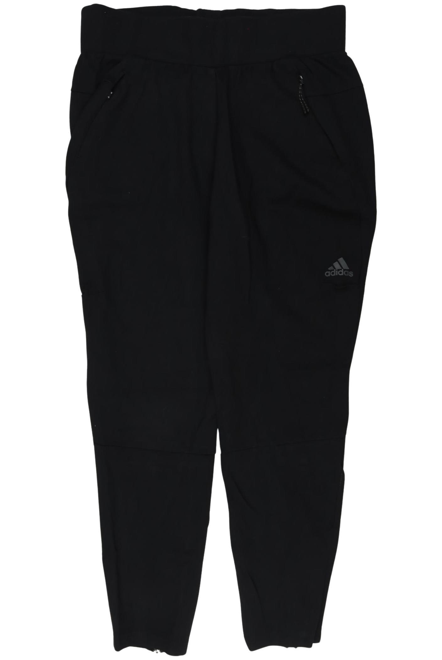 

adidas Jungen Stoffhose, schwarz, Gr. 146