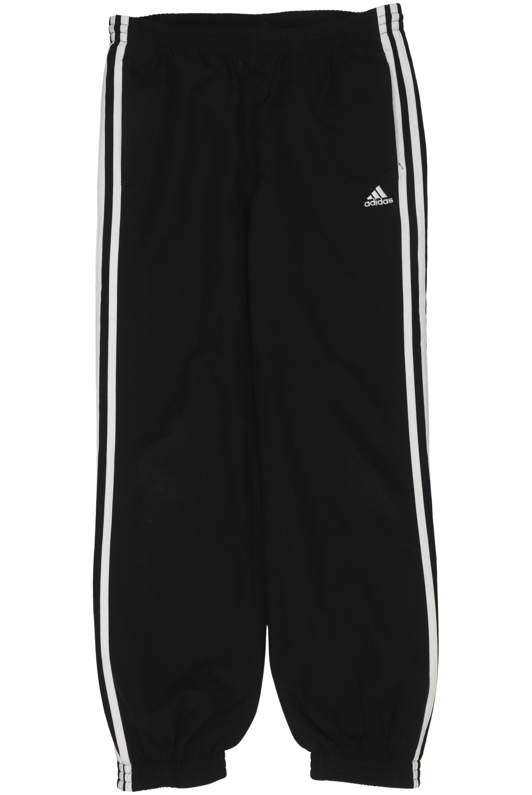 

adidas Herren Stoffhose, schwarz, Gr. 152