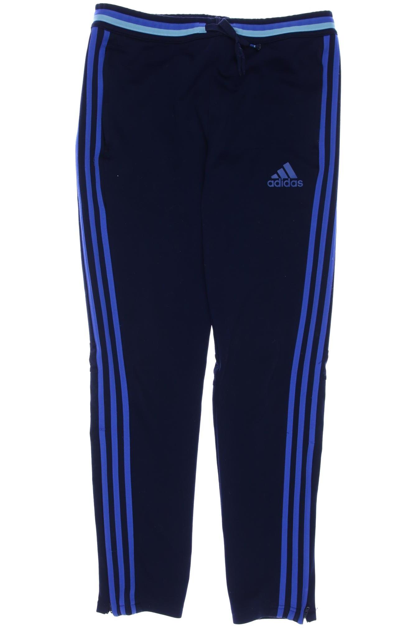 

adidas Jungen Stoffhose, marineblau, Gr. 164