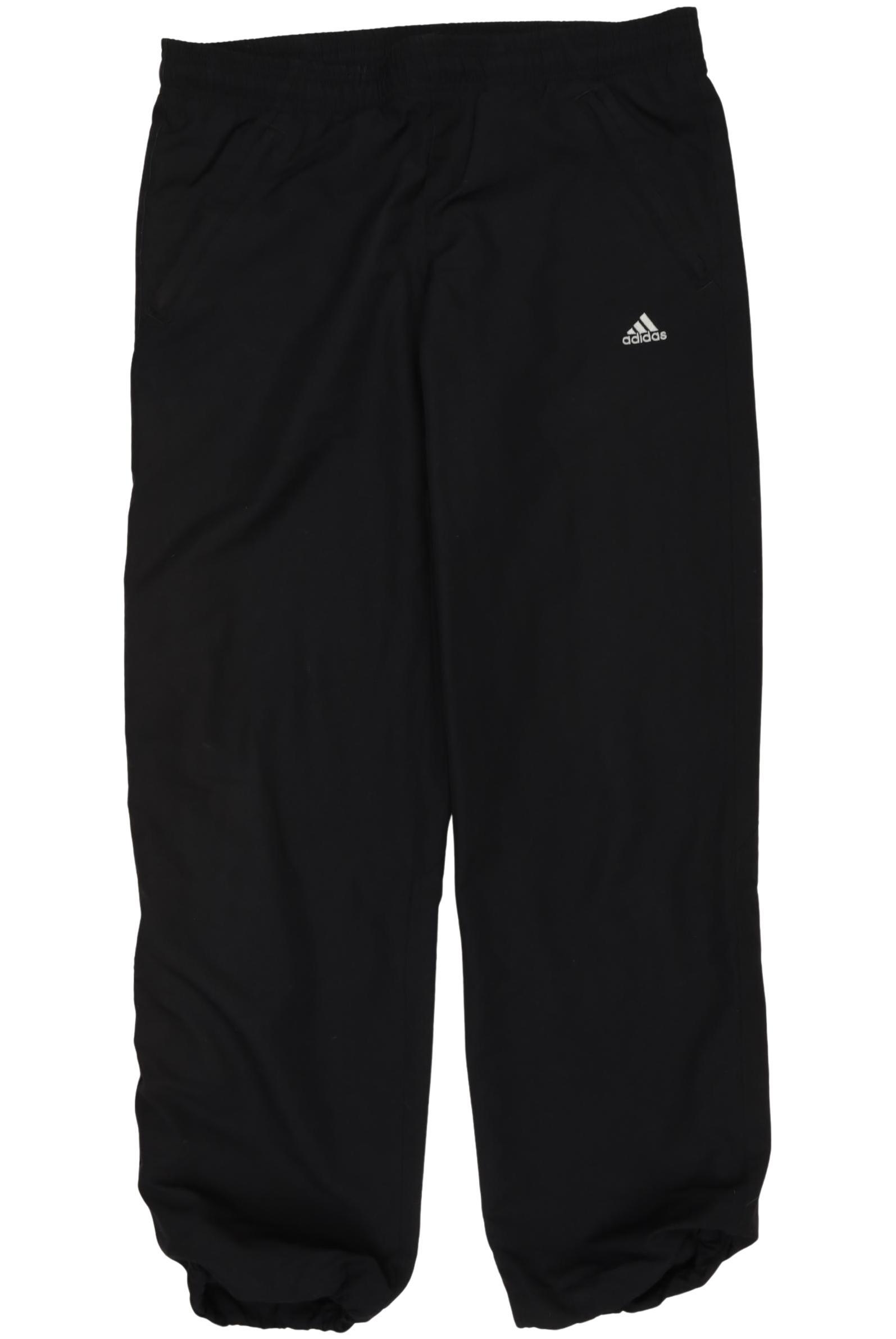 

adidas Jungen Stoffhose, schwarz, Gr. 164