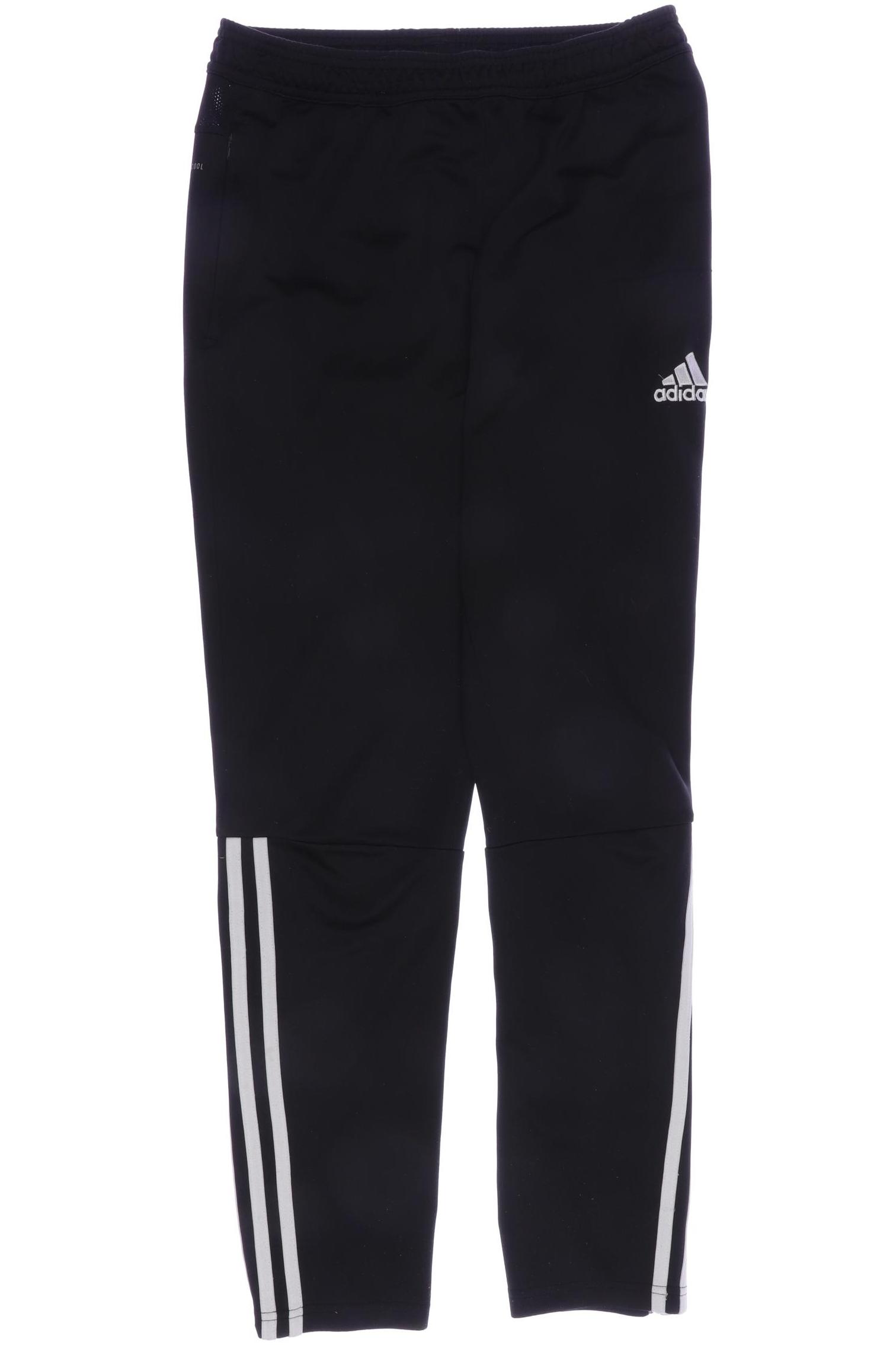 

adidas Herren Stoffhose, schwarz, Gr. 164