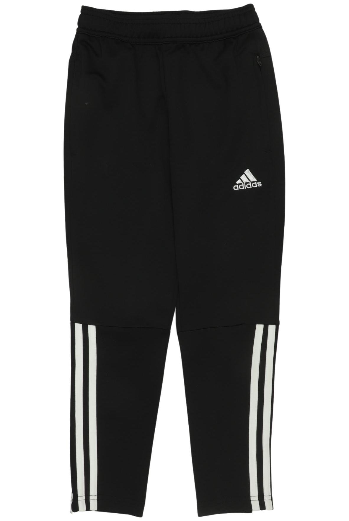 

adidas Jungen Stoffhose, schwarz, Gr. 128