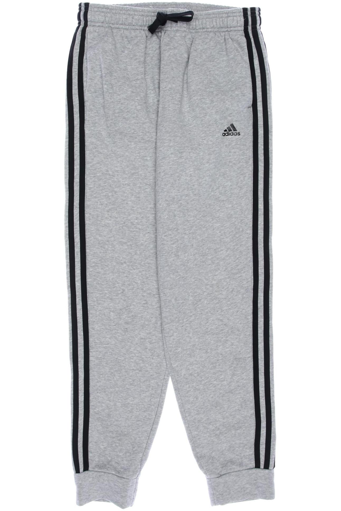 

adidas Herren Stoffhose, grau, Gr. 164