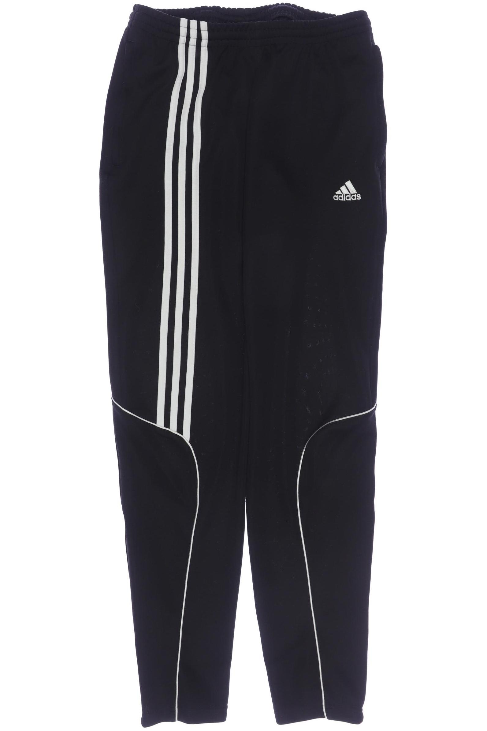 

adidas Herren Stoffhose, schwarz, Gr. 176