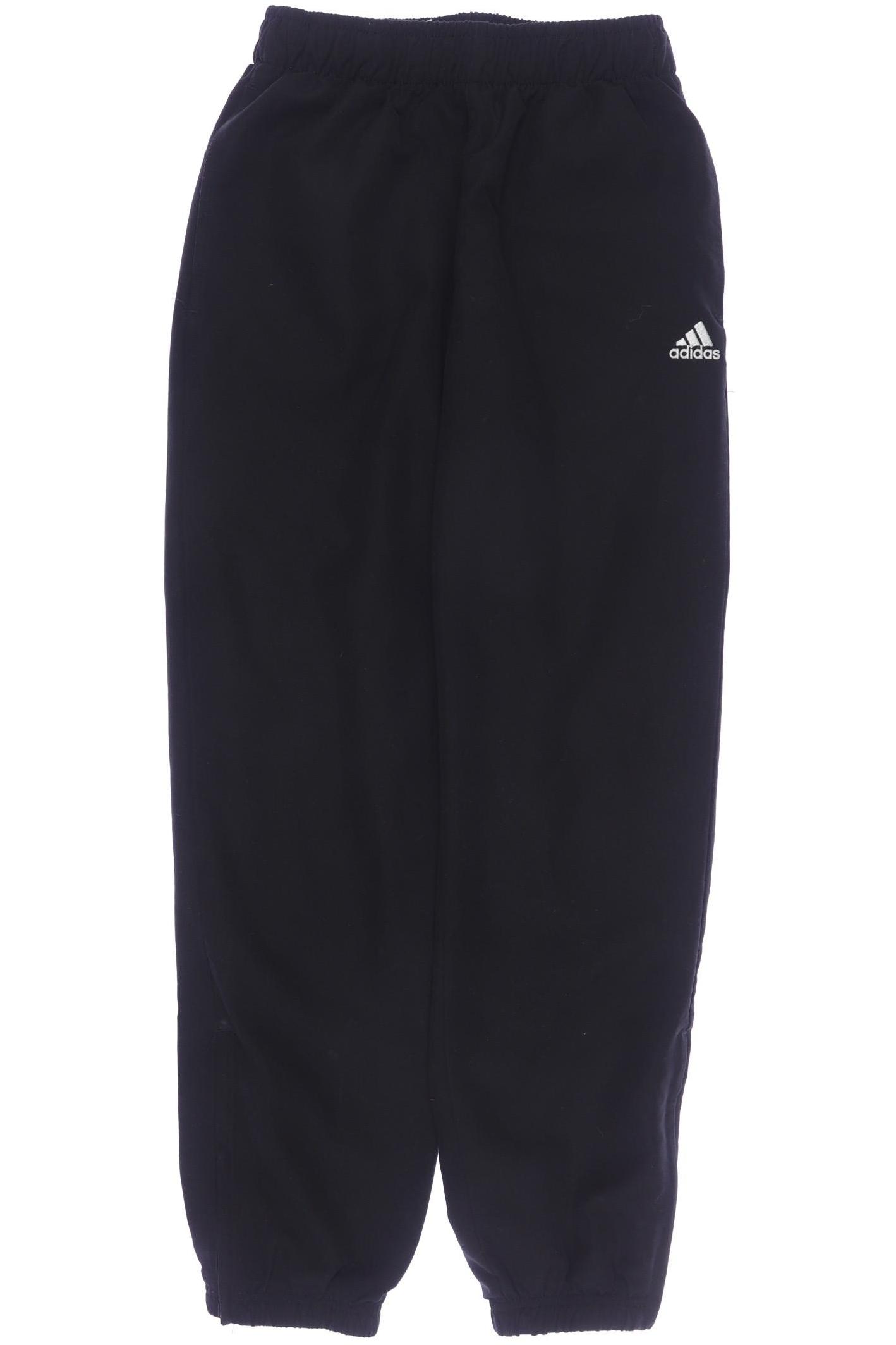 

adidas Herren Stoffhose, schwarz, Gr. 152