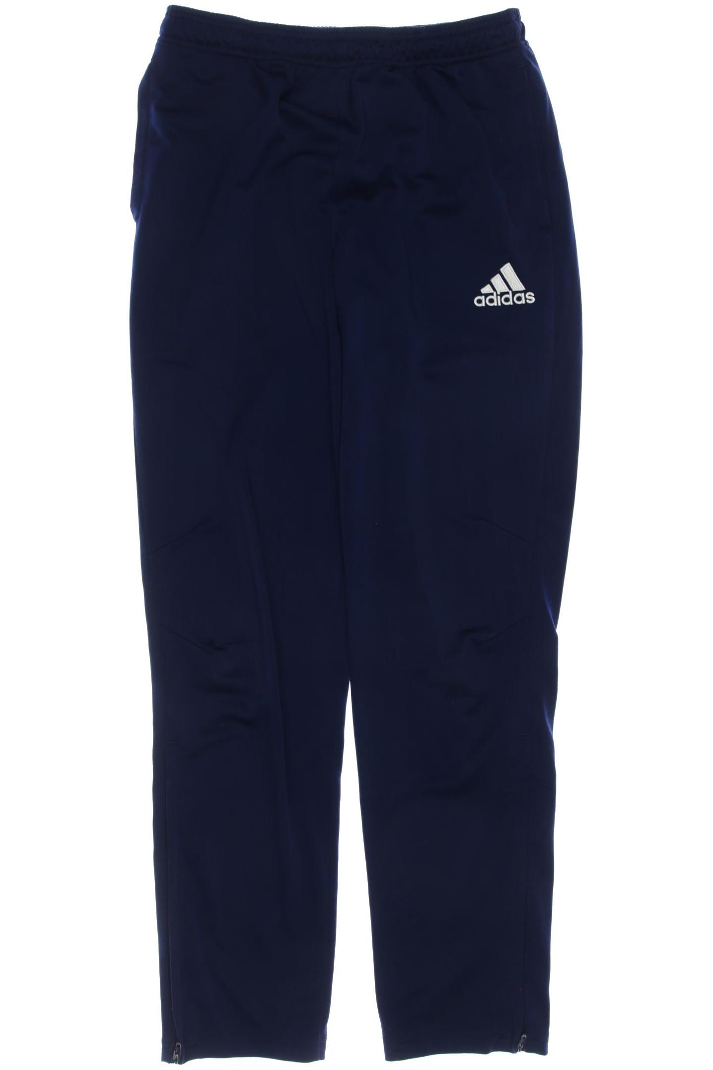 

adidas Jungen Stoffhose, marineblau, Gr. 164