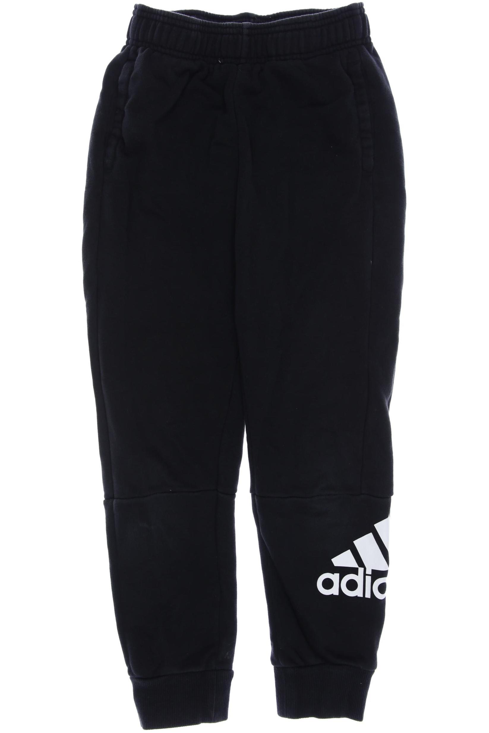 

adidas Herren Stoffhose, schwarz, Gr. 140