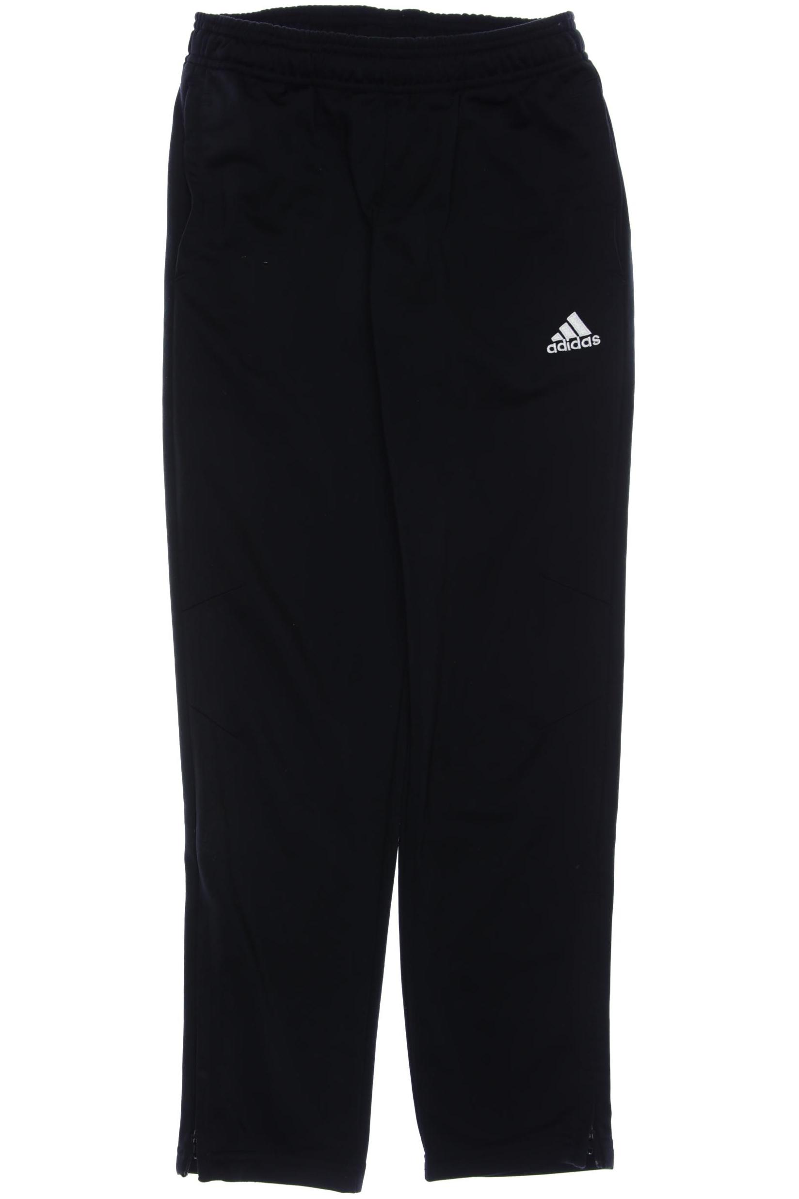

adidas Herren Stoffhose, schwarz, Gr. 152