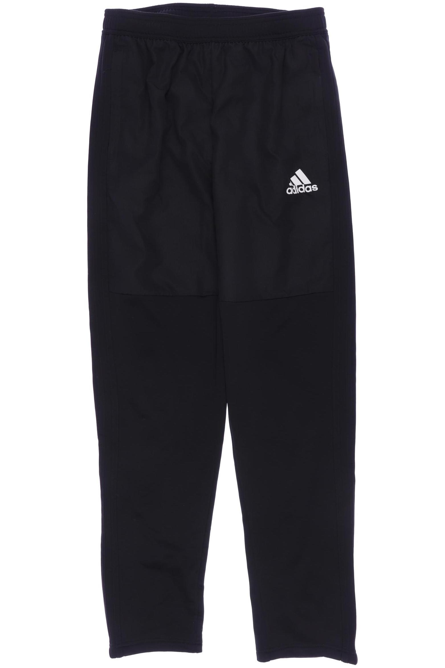 

adidas Herren Stoffhose, schwarz, Gr. 164