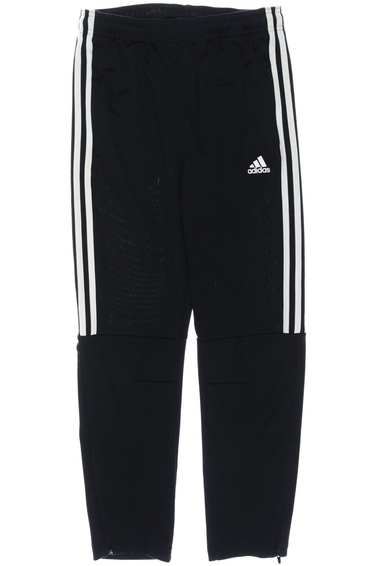 

adidas Herren Stoffhose, schwarz, Gr. 152