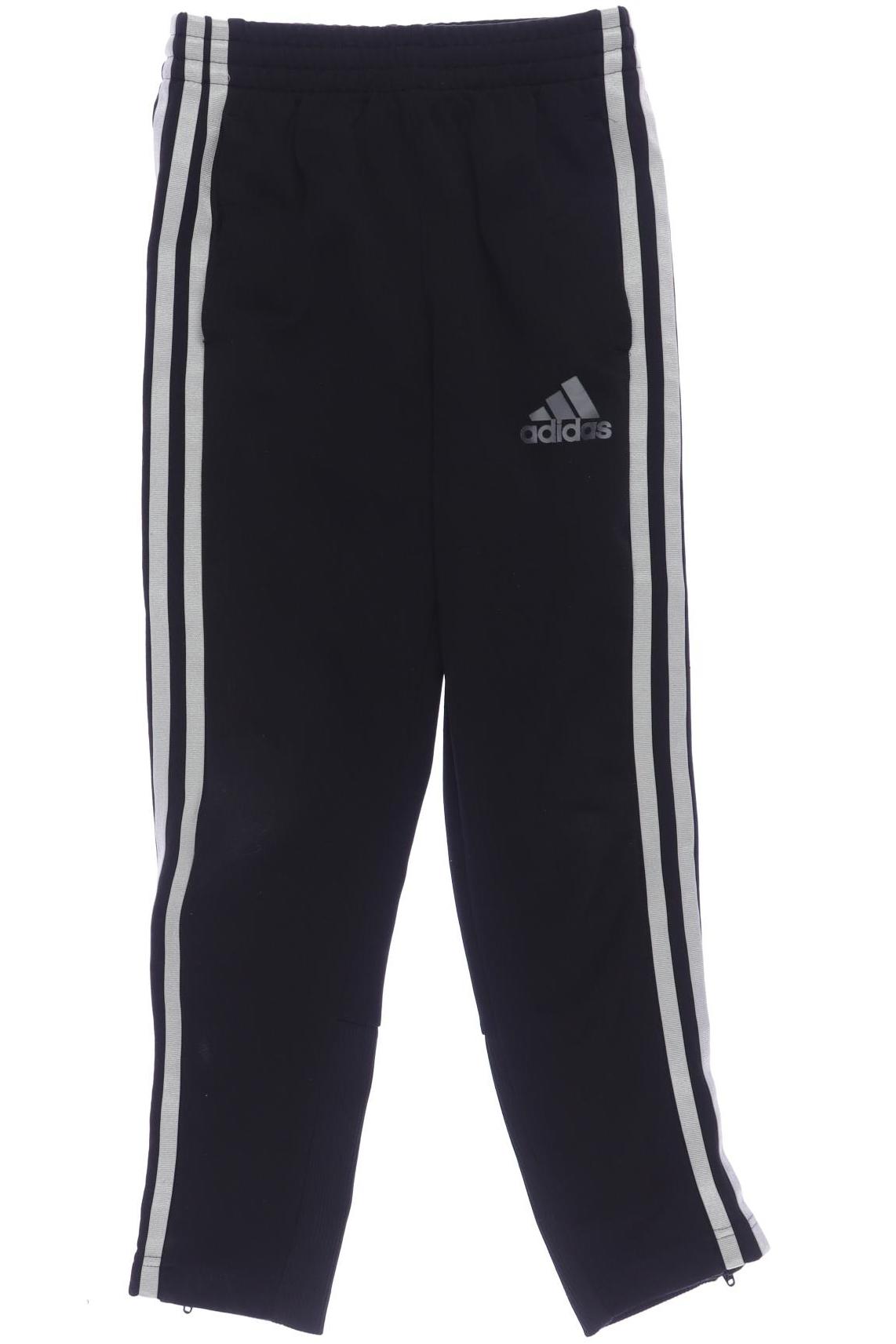 

adidas Herren Stoffhose, schwarz, Gr. 128