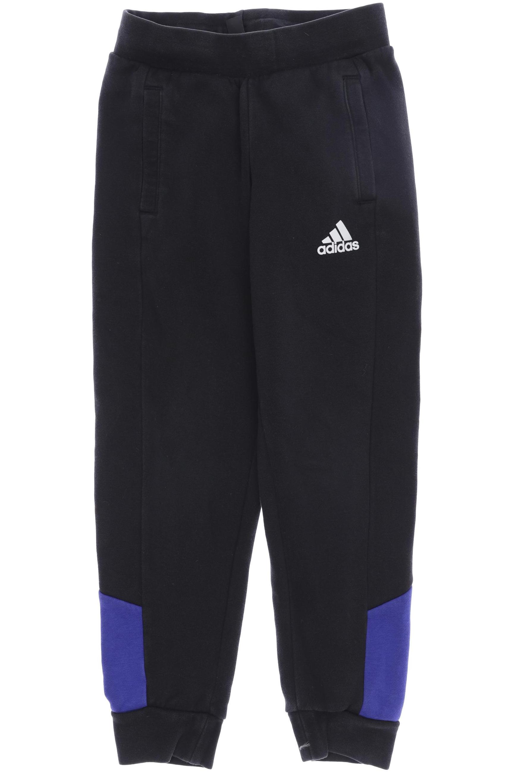 

adidas Herren Stoffhose, schwarz, Gr. 122