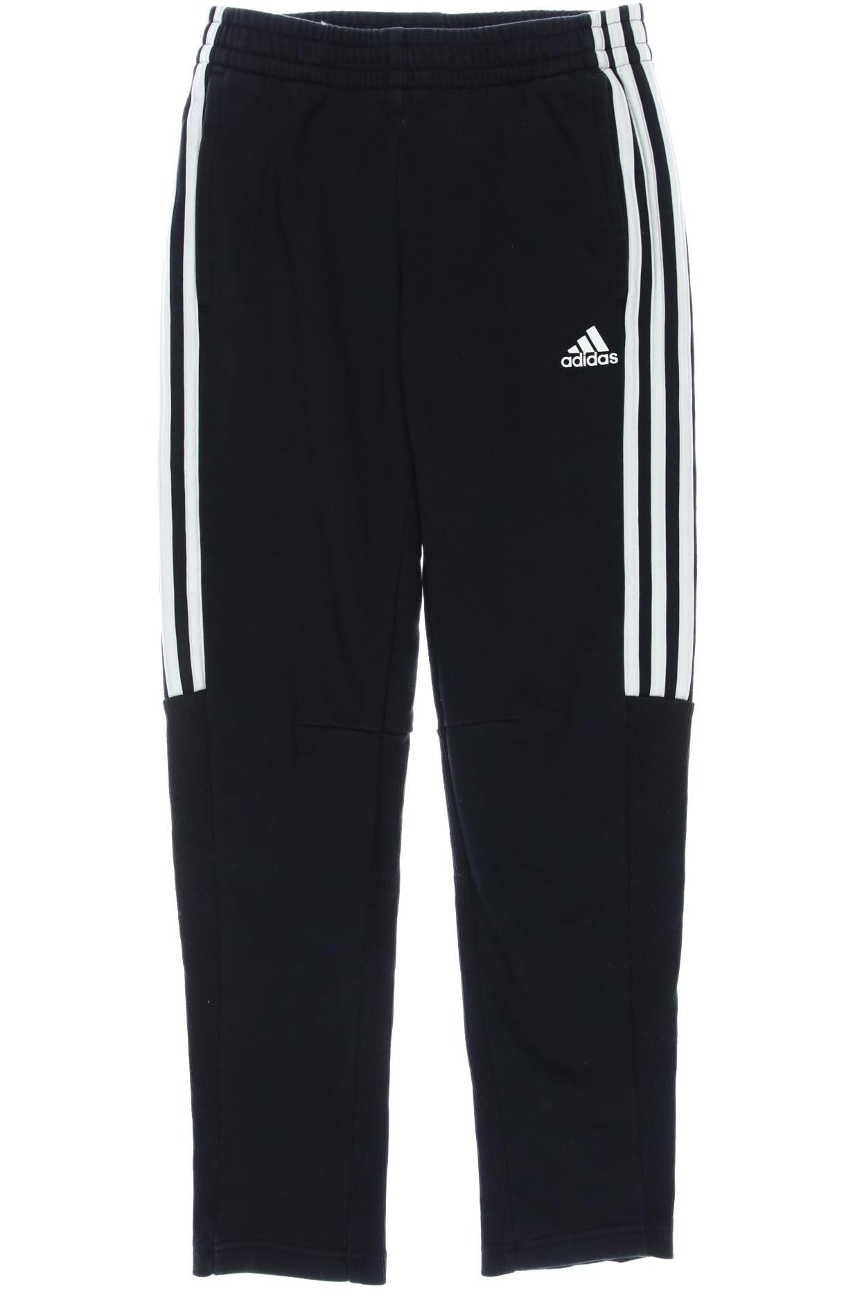 

adidas Herren Stoffhose, schwarz, Gr. 152