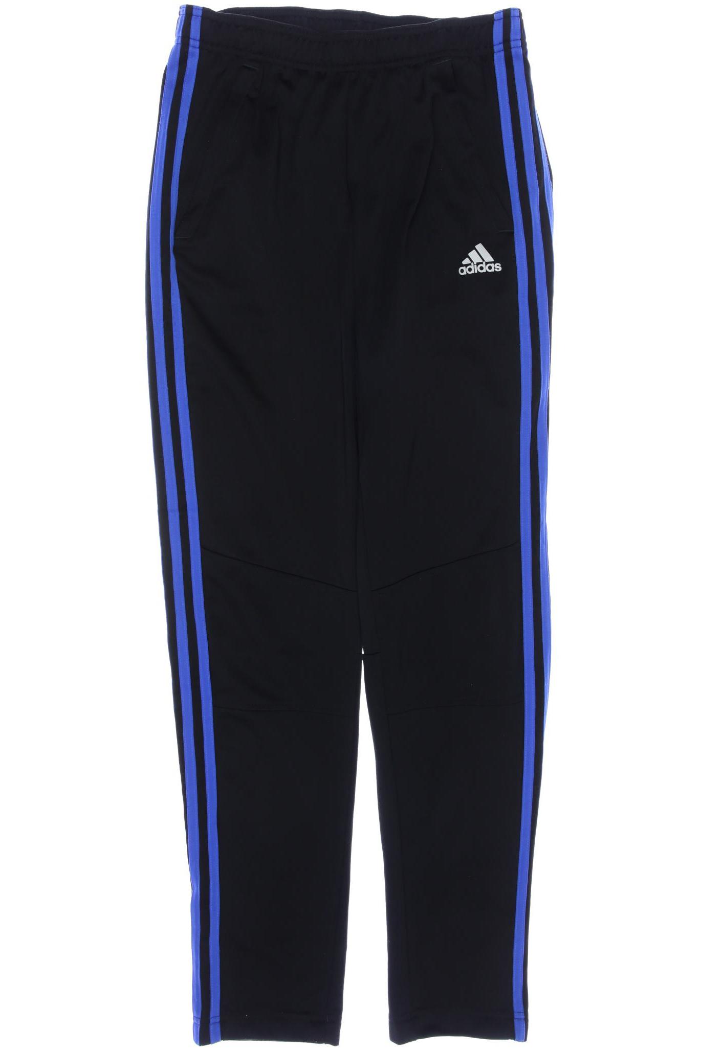 

adidas Herren Stoffhose, schwarz, Gr. 164
