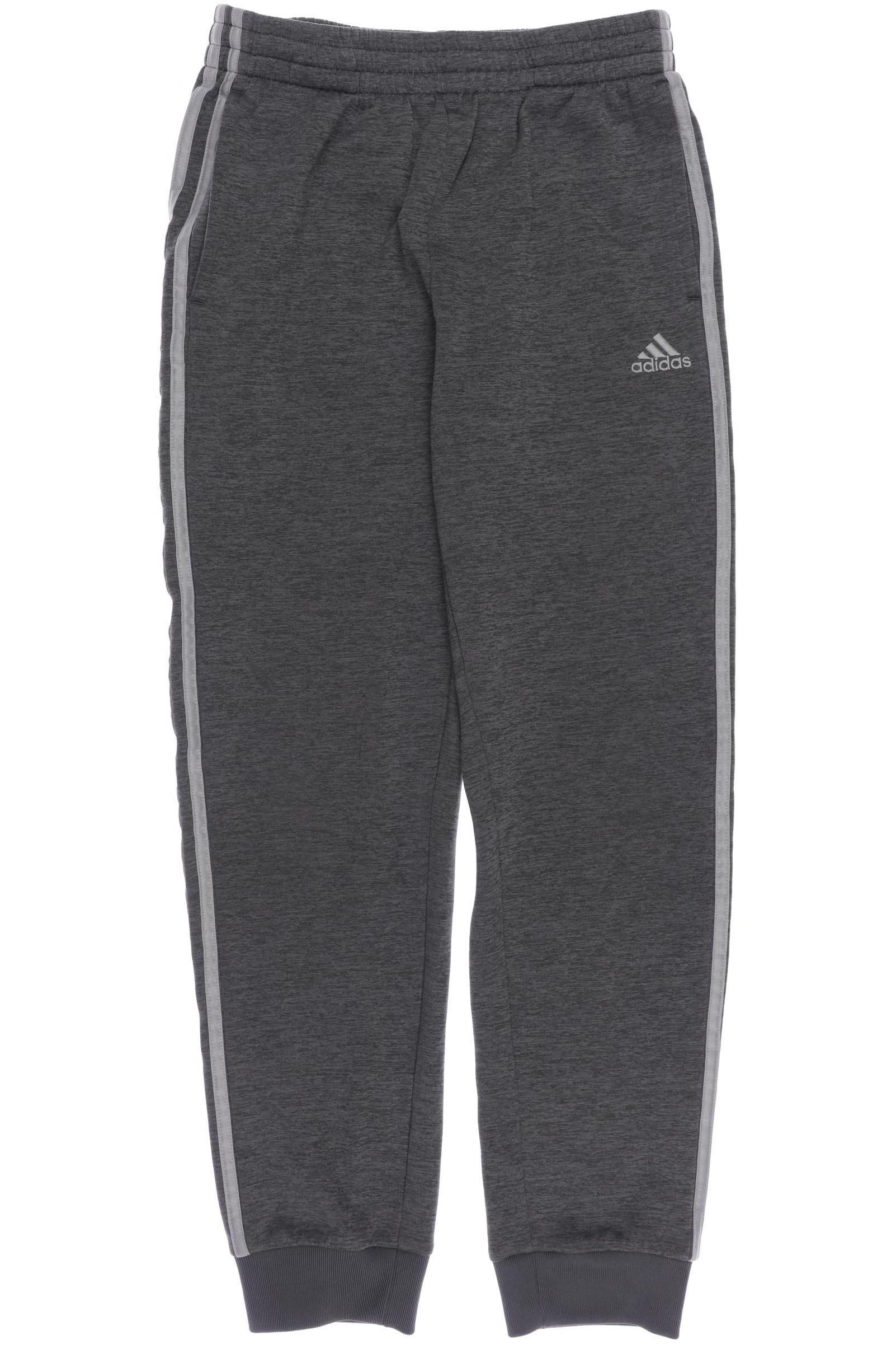 

adidas Herren Stoffhose, grau, Gr. 158