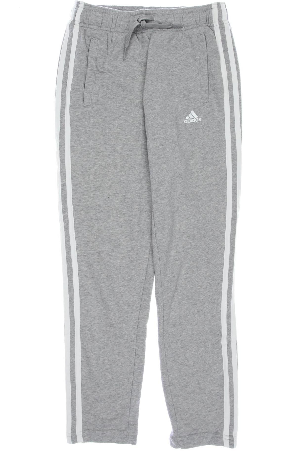 

adidas Herren Stoffhose, grau, Gr. 152