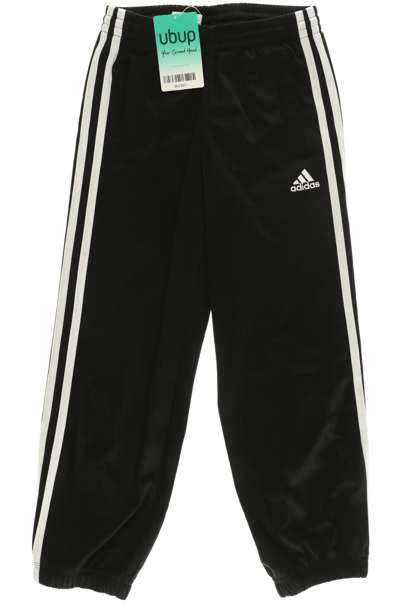 

adidas Jungen Stoffhose, schwarz, Gr. 116